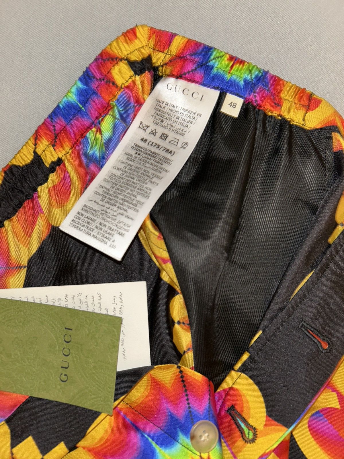Gucci Gucci GG Kaleidoscope Silk Shorts Size US 33 - 4 Thumbnail