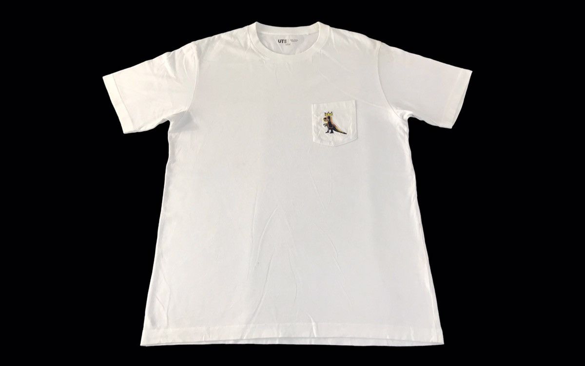Jean-Michel Basquiat Jean Michel Basquiat Dinosaur Single Pocket Pop Art Tee Size US L / EU 52-54 / 3 - 1 Thumbnail