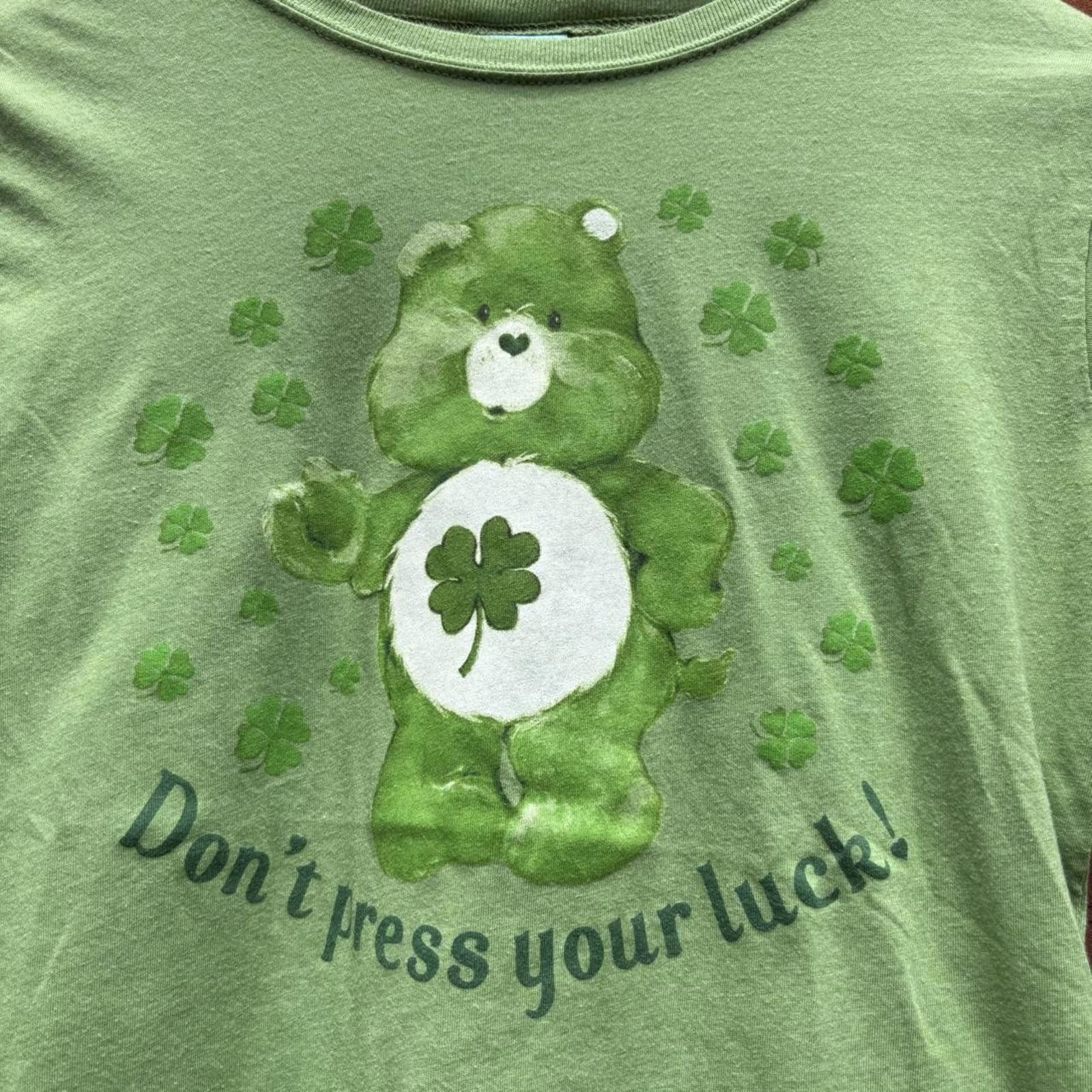 Designer Vintage Care Bears don’t press your luck t shirt 2006 L Size L / US 10 / IT 46 - 2 Thumbnail