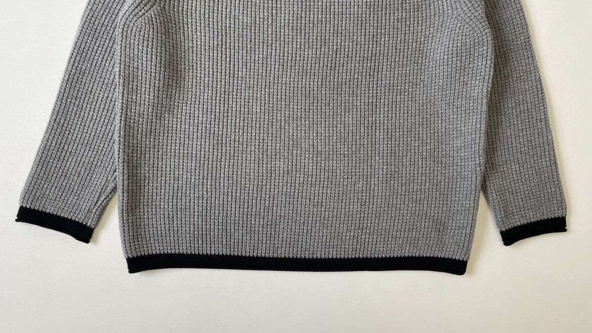 Jil Sander A/W 18 Oversized ‘Waffle Weave’ Wool Sweater Size US L / EU 52-54 / 3 - 18 Thumbnail
