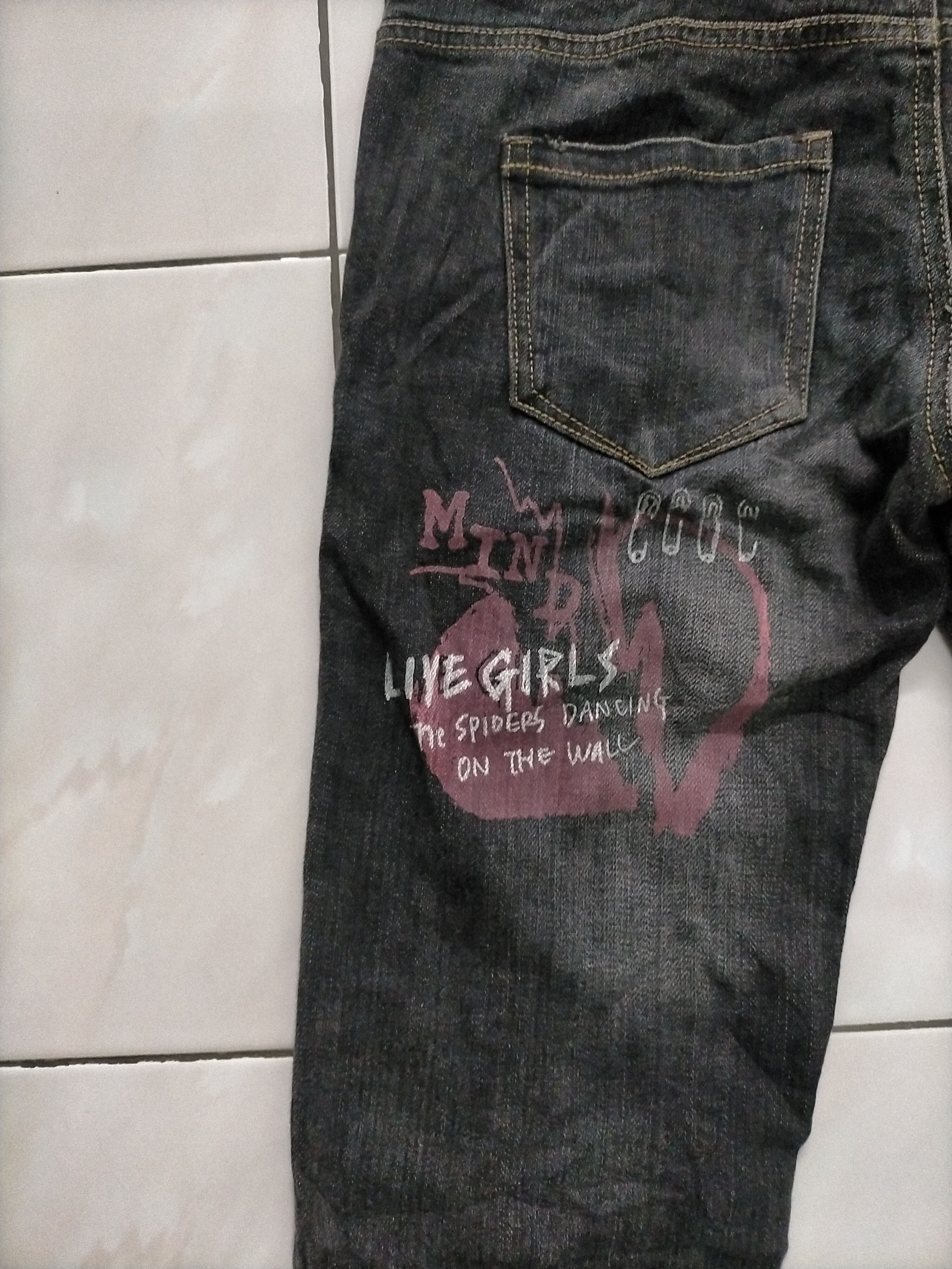 Band Tees Rare Hell Cat Punks Jeans Size US 30 / EU 46 - 5 Thumbnail