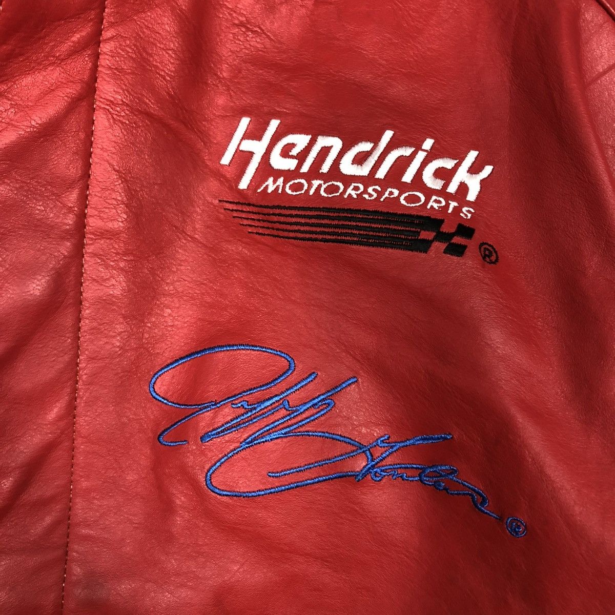 Jimi Hendrix 🔥VINTAGE GENUINE LEATHER JACKET BOMBER DUPONT HENDRIK USA Size US L / EU 52-54 / 3 - 22 Thumbnail