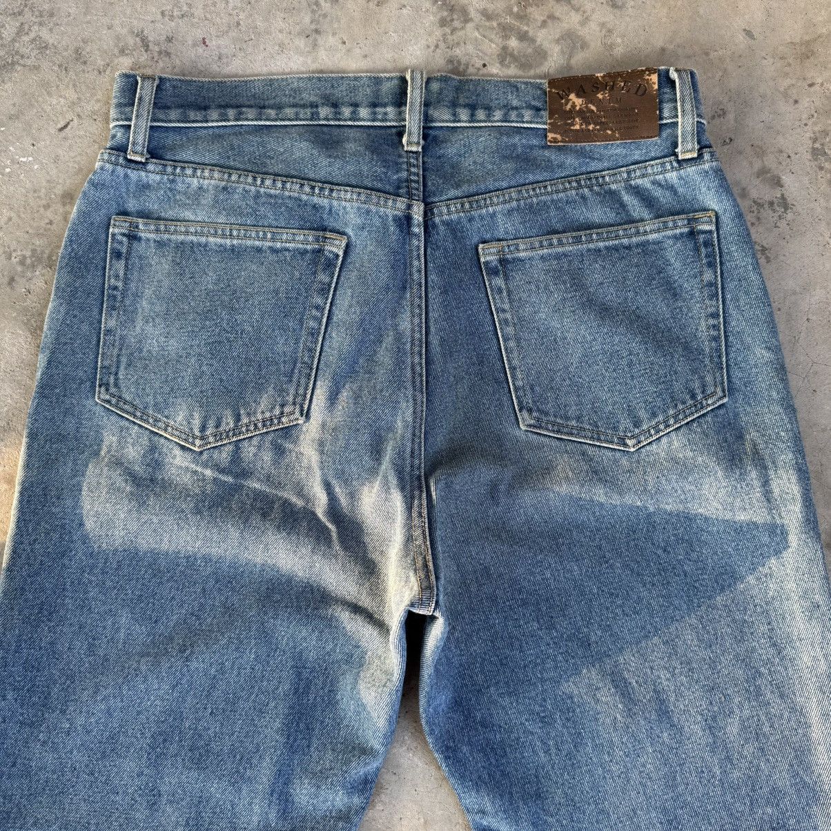 Japanese Brand W34 Vintage Washed Denim Faded Jean Pants Size US 34 / EU 50 - 11 Thumbnail