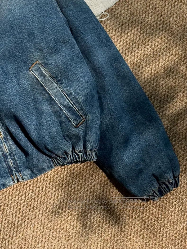 Acne Studios Acne Studios SS23 Denim Series Loose Fit Jean Jacket, Blue Size US S / EU 44-46 / 1 - 3 Thumbnail