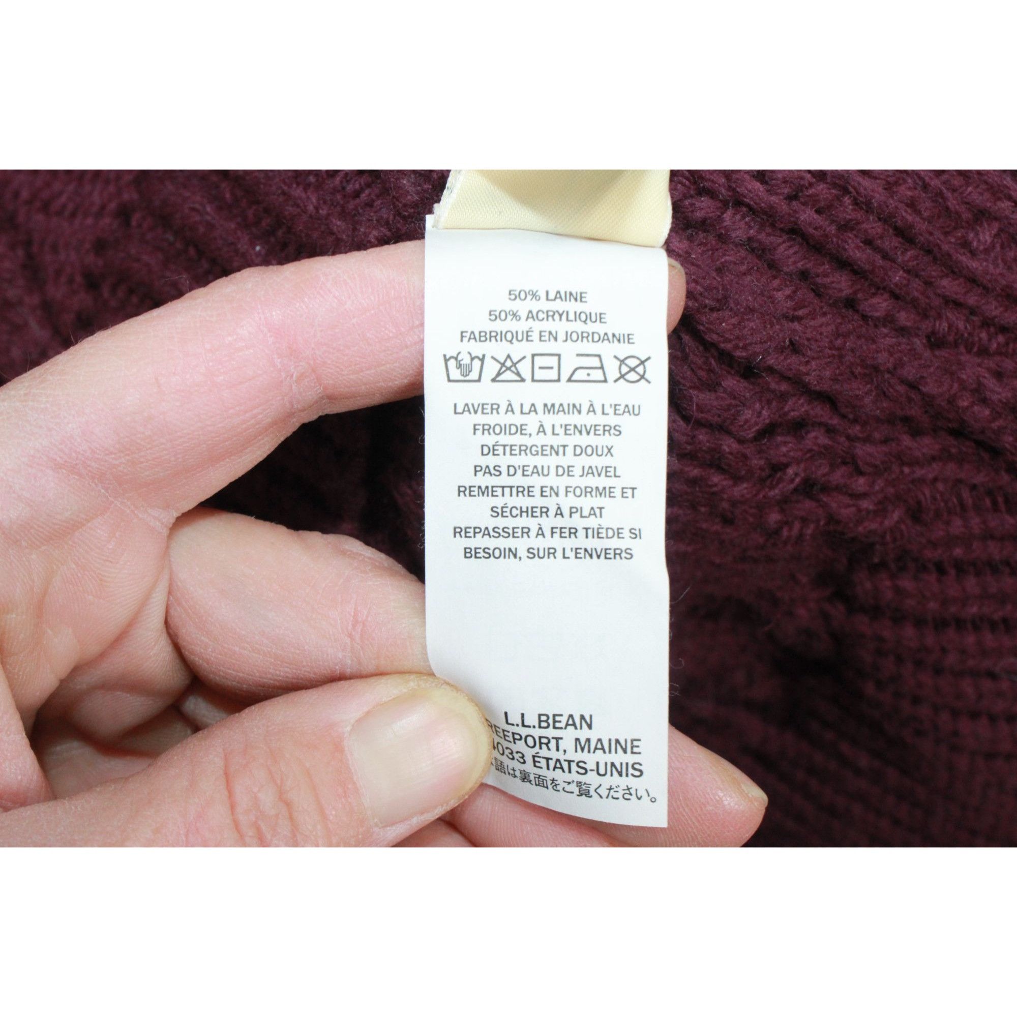 L.L. Bean LL Bean Women's Cozy Fisherman Sweaters and Pullovers Size S / US 4 / IT 40 - 9 Thumbnail