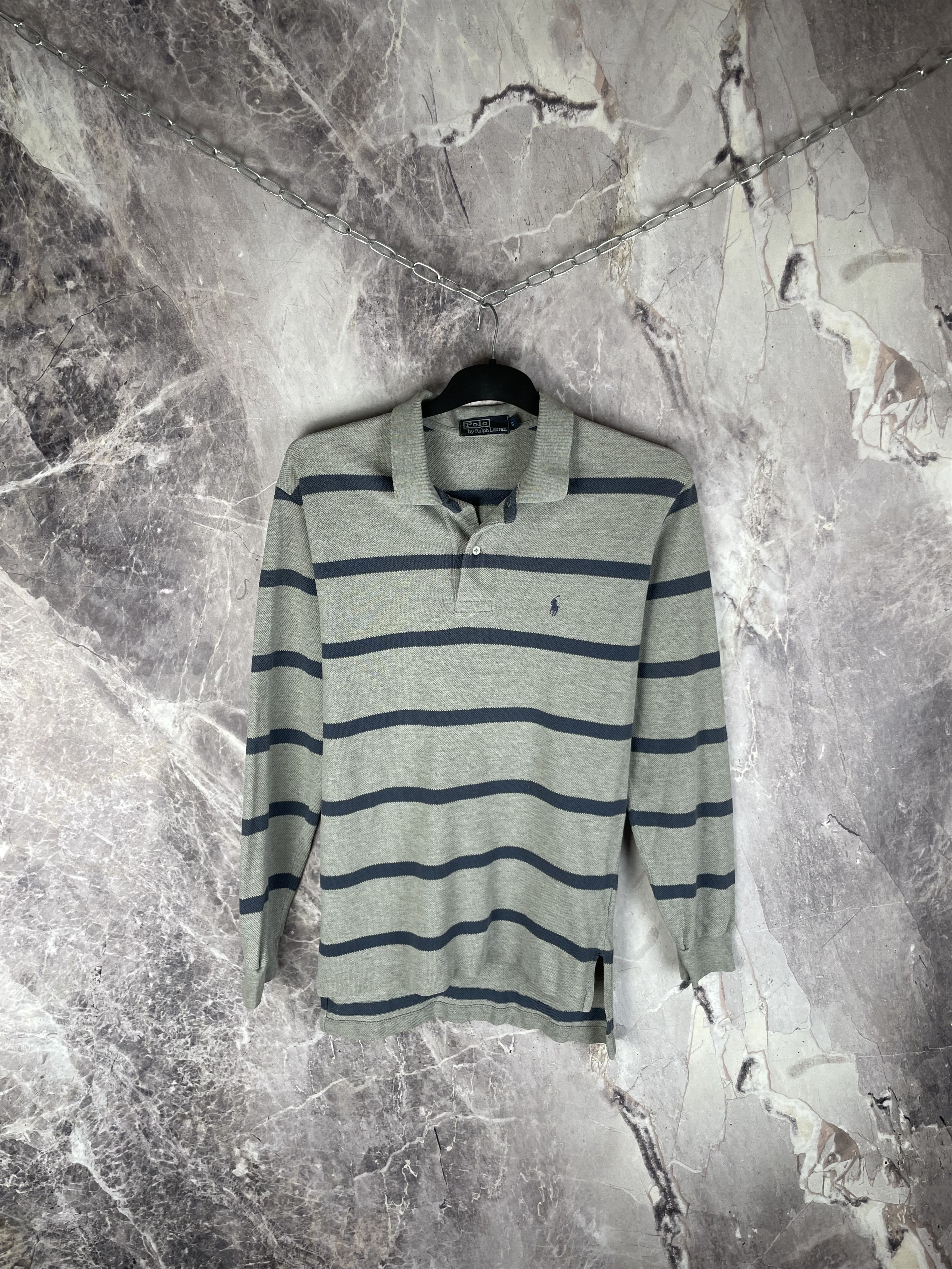 Polo Ralph Lauren Polo Ralph Lauren vintage rugby long sleeve polo shirt Size US S / EU 44-46 / 1 - 1 Thumbnail