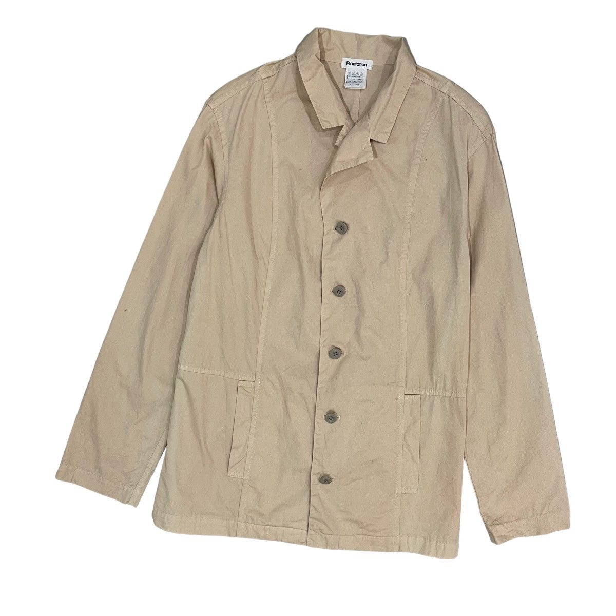 Issey Miyake Vintage Plantation Issey Miyake Linen Button Jacket Size M / US 6-8 / IT 42-44 - 3 Thumbnail