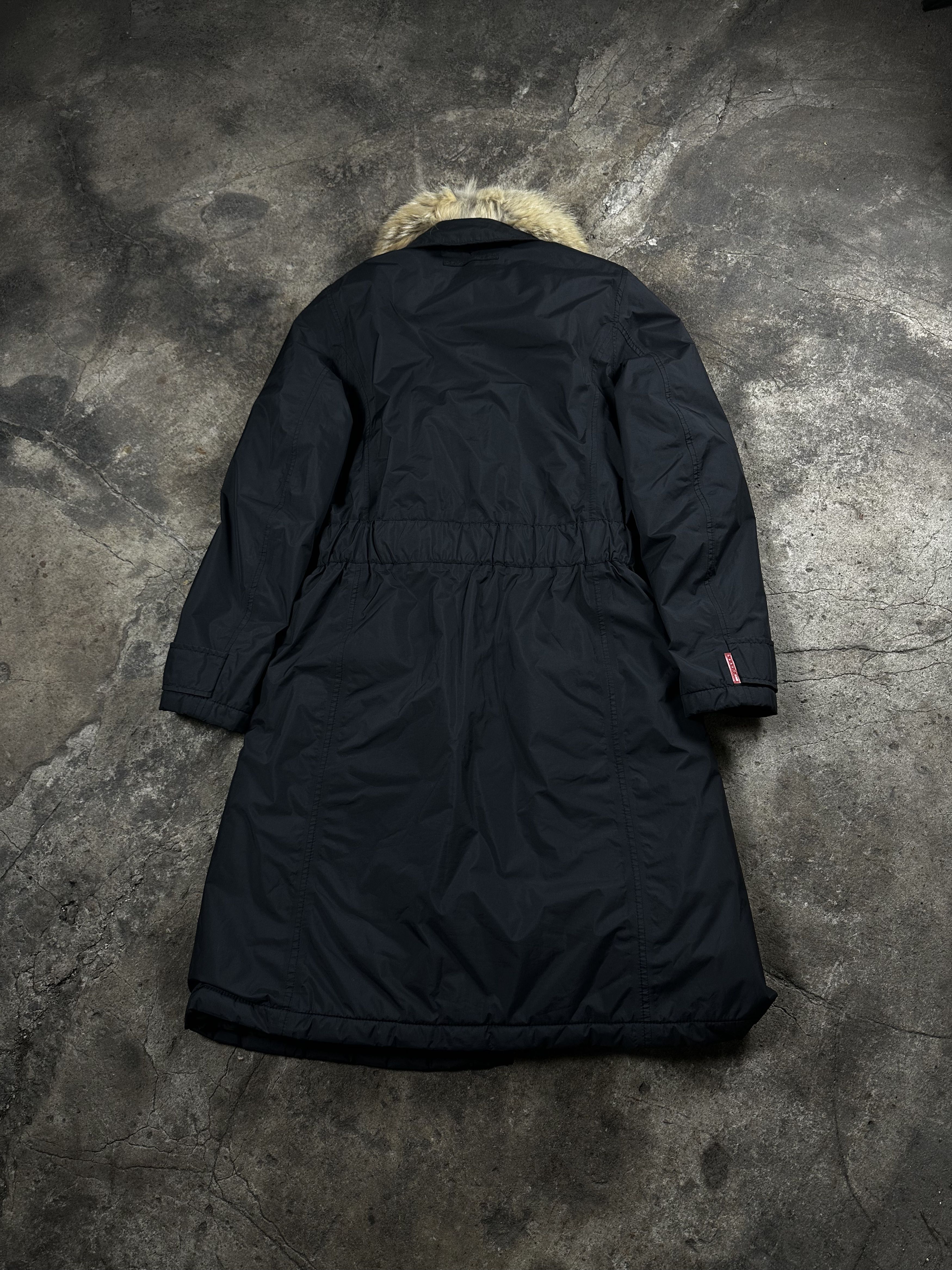 Prada 2000s Prada Fur Gore-tex Archive Vintage Nylon Coat Size L / US 10 / IT 46 - 5 Thumbnail