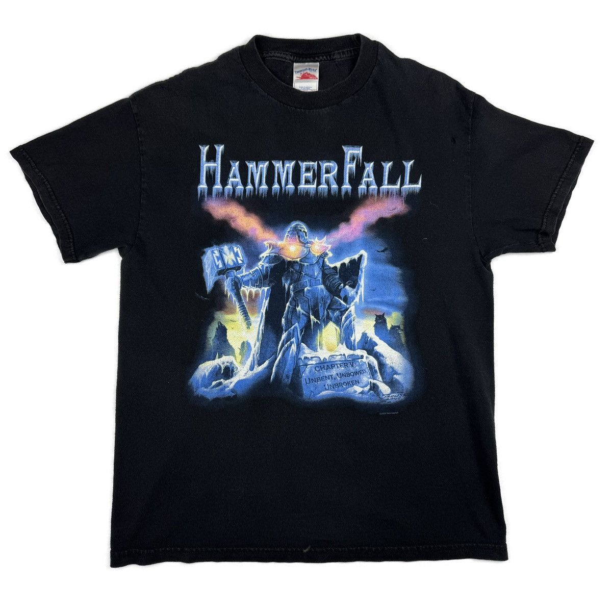 Band Tees × Vintage 2005 Hammerfall band tee with a bold front graphic Size US M / EU 48-50 / 2 - 1 Thumbnail