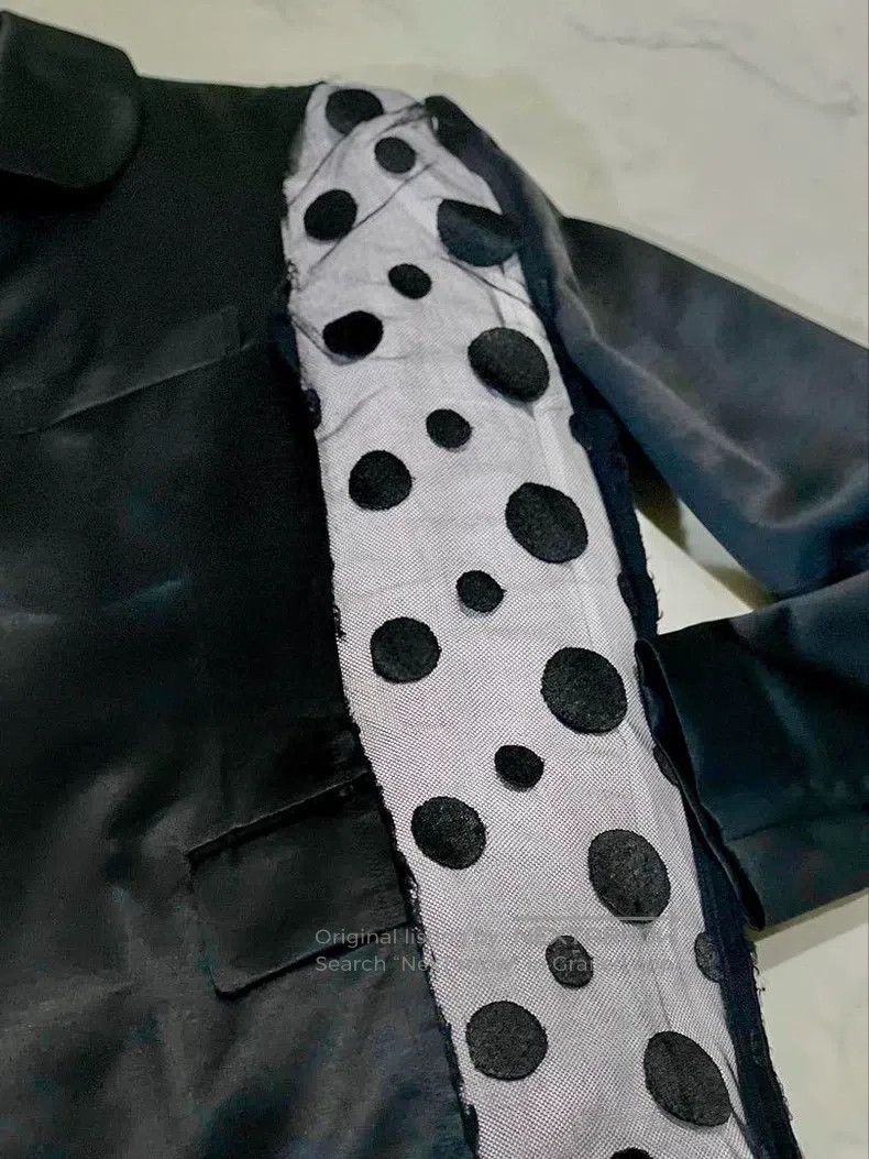 Comme des Garcons Comme Des Garcons Black vintage polka dot design top Size XS / US 0-2 / IT 36-38 - 6 Thumbnail