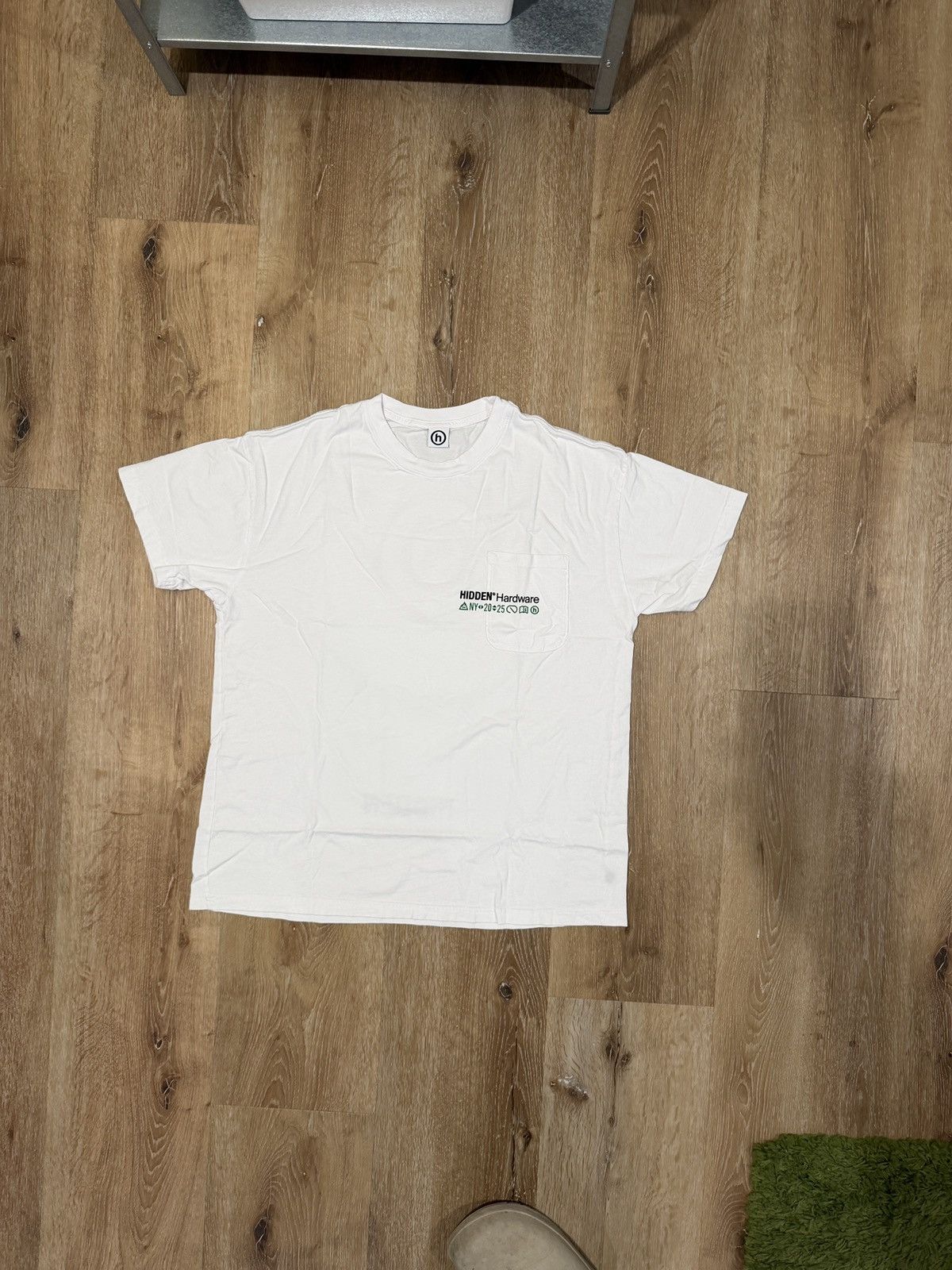 HIDDEN Hidden NY Hardware Pocket Tee White Wrench Graphic Back Size US L / EU 52-54 / 3 - 1 Thumbnail