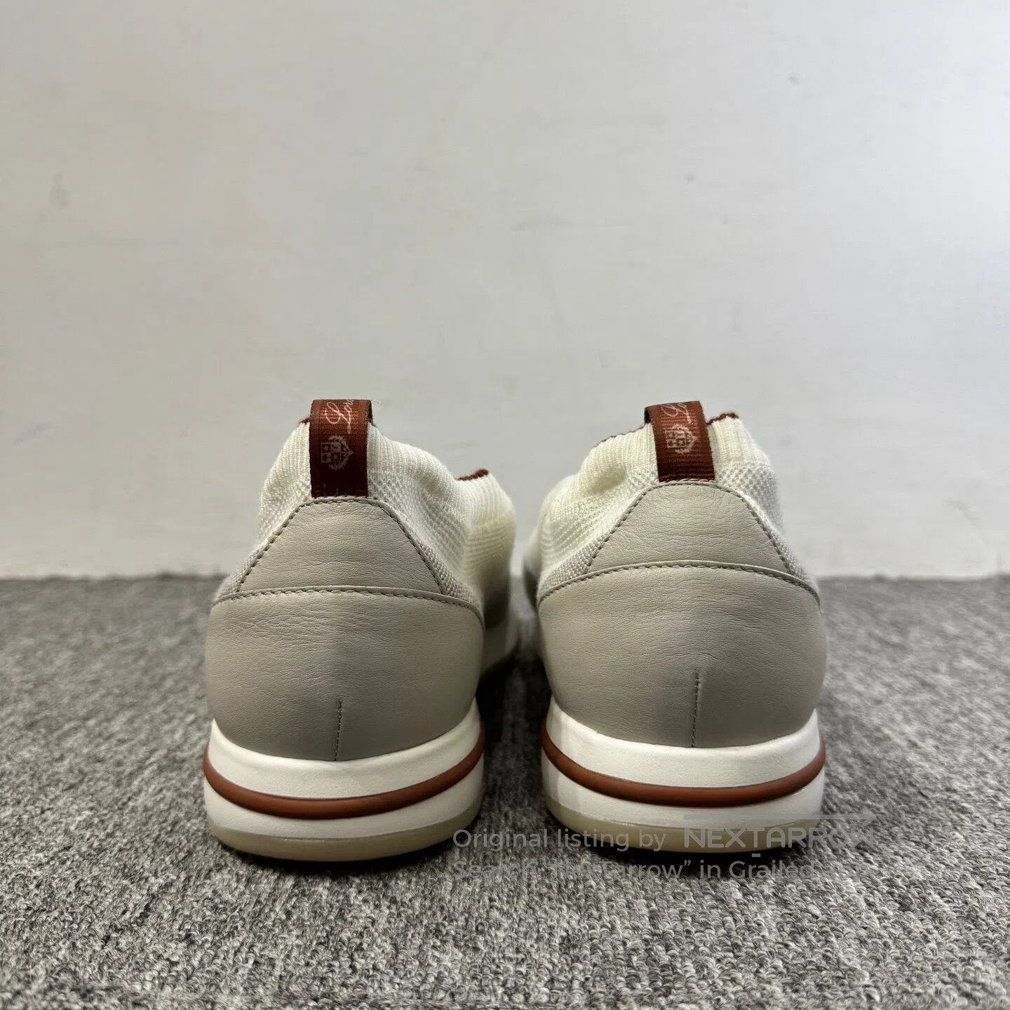 Loro Piana LORO PIANA 360 Lp Flexy Walk Wool Knit Sports Shoes| Size US 14 / EU 47 - 3 Thumbnail