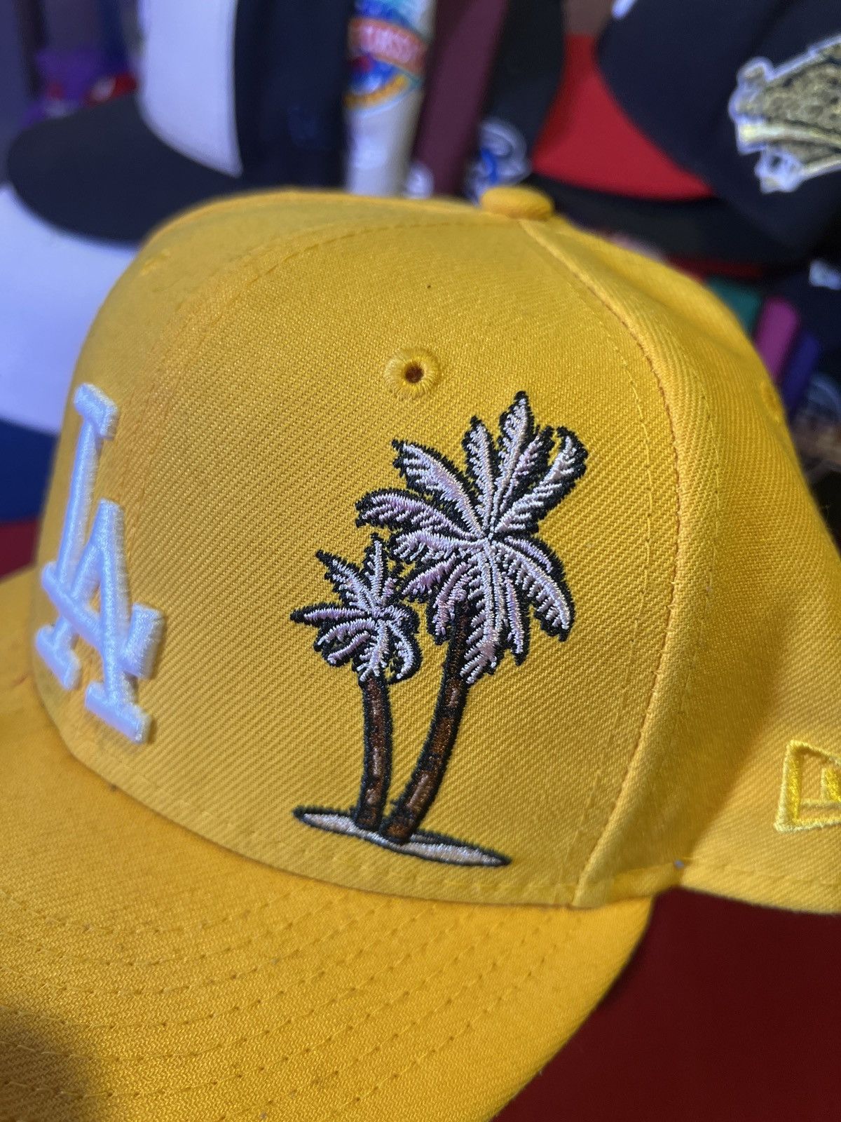 New Era LA Dodgers New Era Fitted Hat Size ONE SIZE - 3 Thumbnail