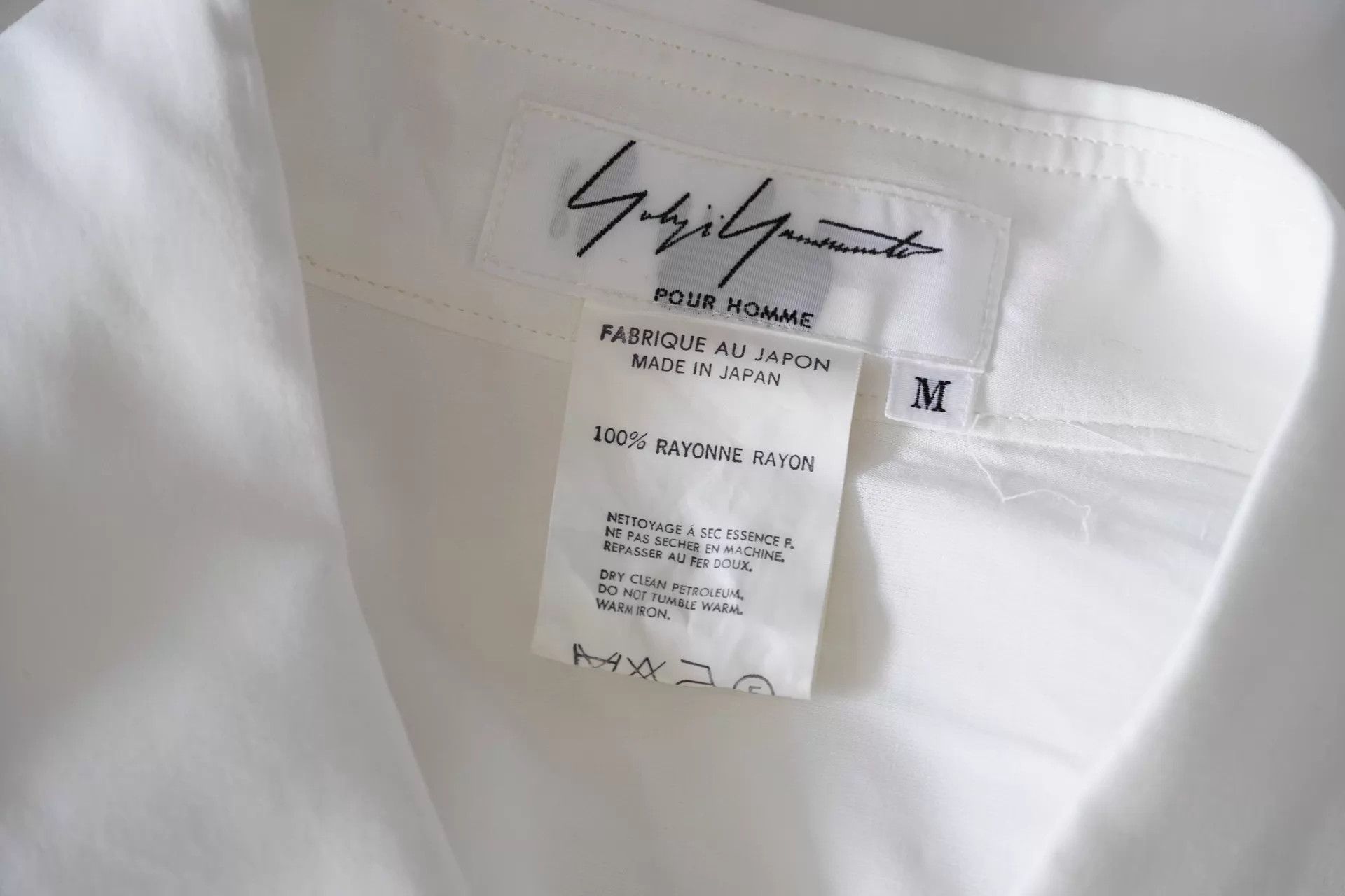 Yohji Yamamoto Yohji Yamamoto 1992SS Bullet Hole 2Pocket Shirt M Size US M / EU 48-50 / 2 - 5 Thumbnail