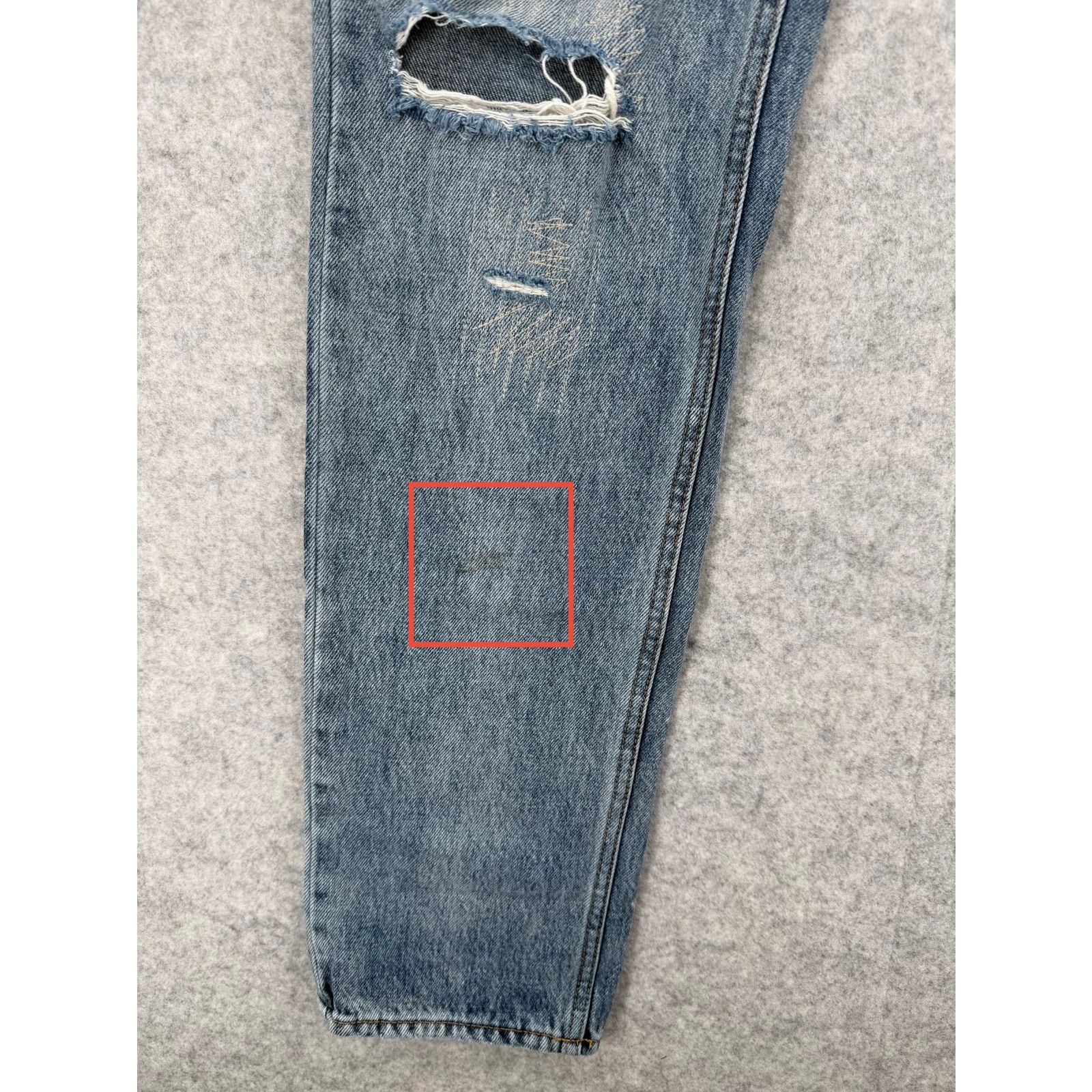 Ksubi NEW Ksubi Chitch Plus One Ripped Light Blue Jeans Size 36 Size US 36 / EU 52 - 10 Thumbnail
