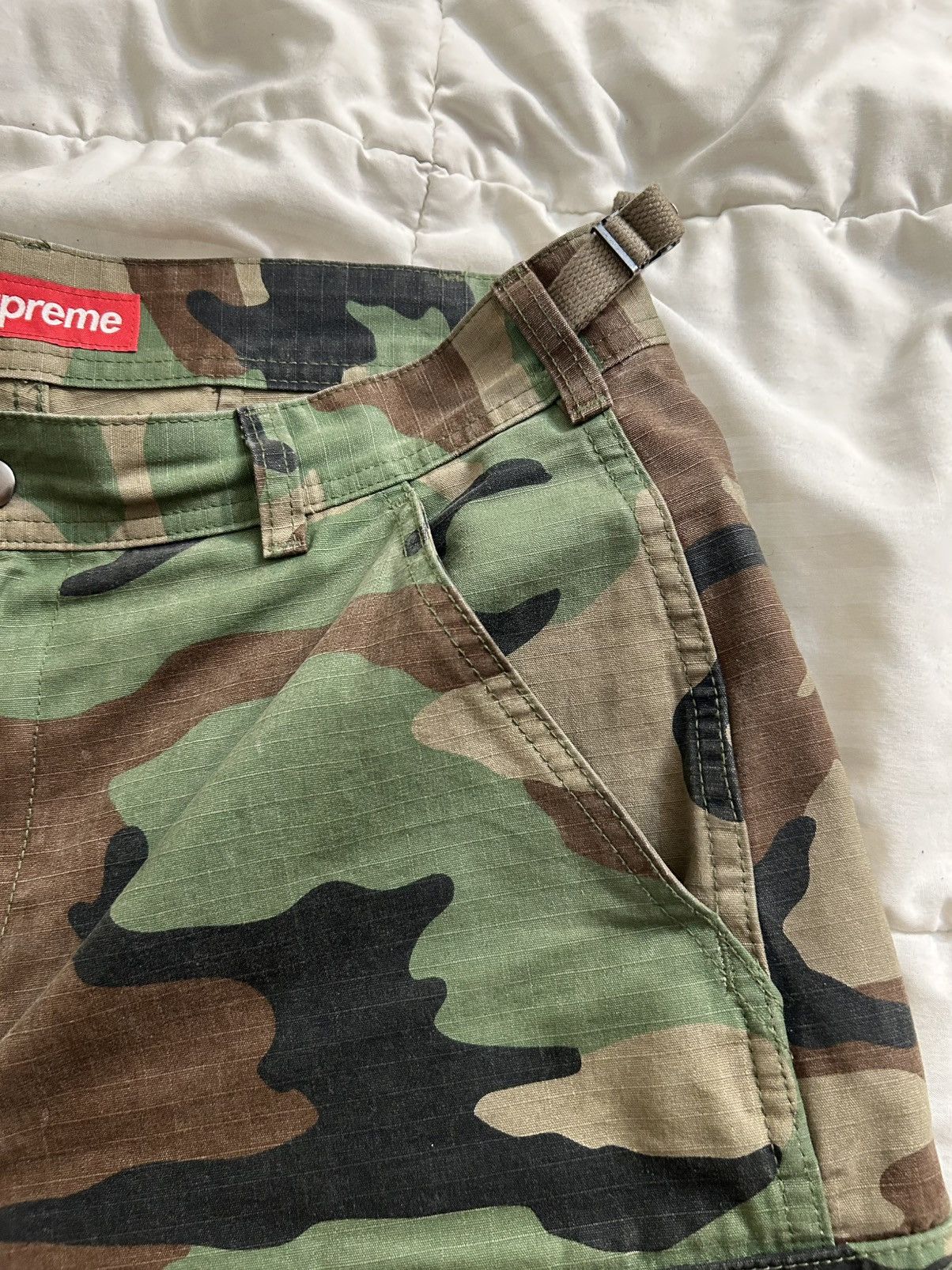 Supreme Supreme Woodland Camo Cargo Shorts SS26 Size US 30 / EU 46 - 4 Thumbnail