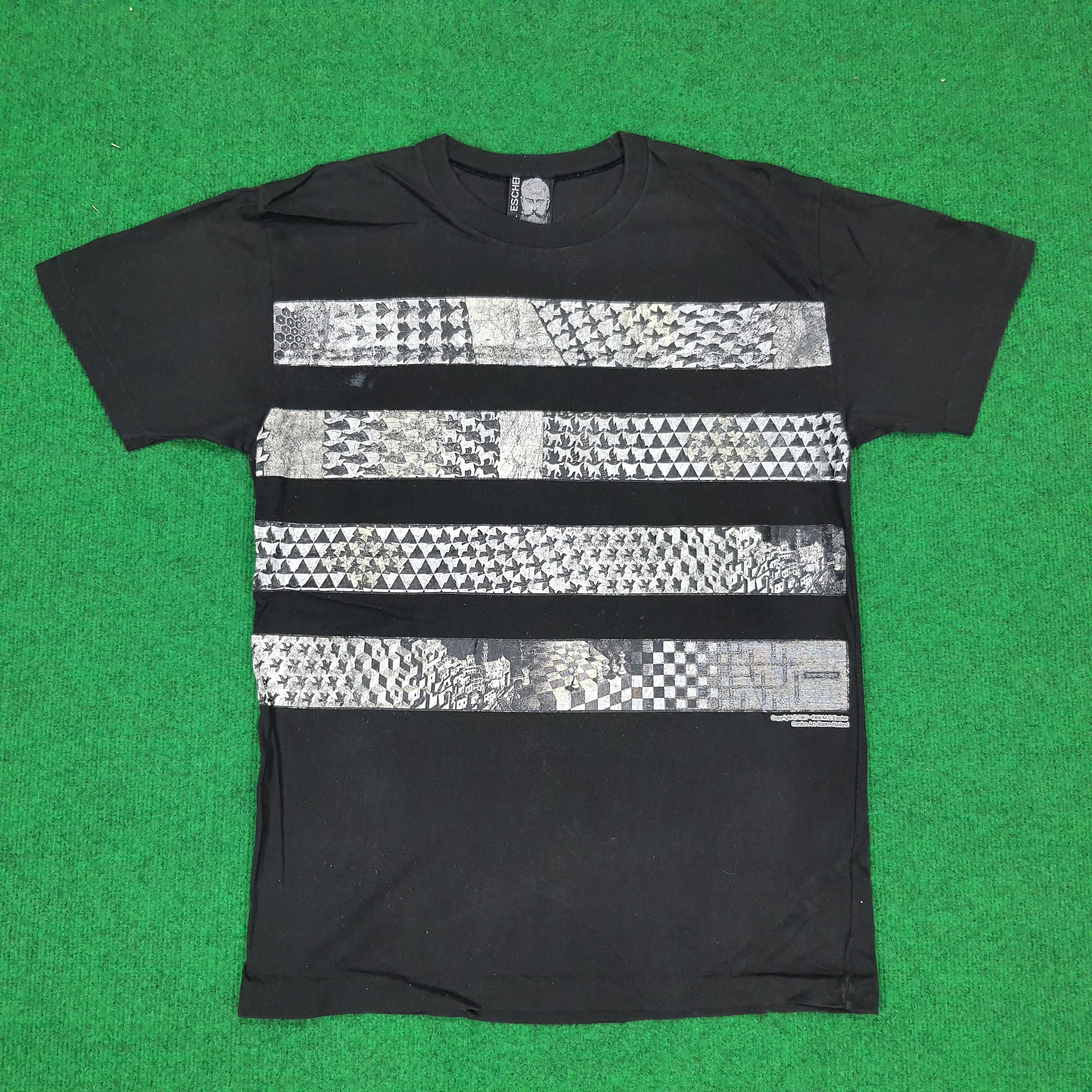 Vintage Vintage Gordon Art Beam Halland M.C. Escher T-shirt Size US M / EU 48-50 / 2 - 1 Thumbnail