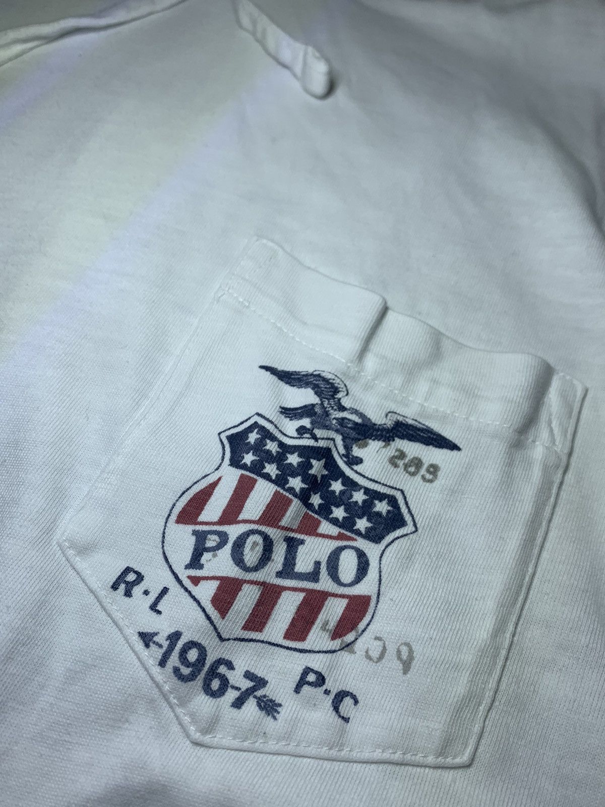Vintage Y2K Polo Ralph Lauren American Flag Hoodie Longsleeve USA Size US M / EU 48-50 / 2 - 3 Thumbnail