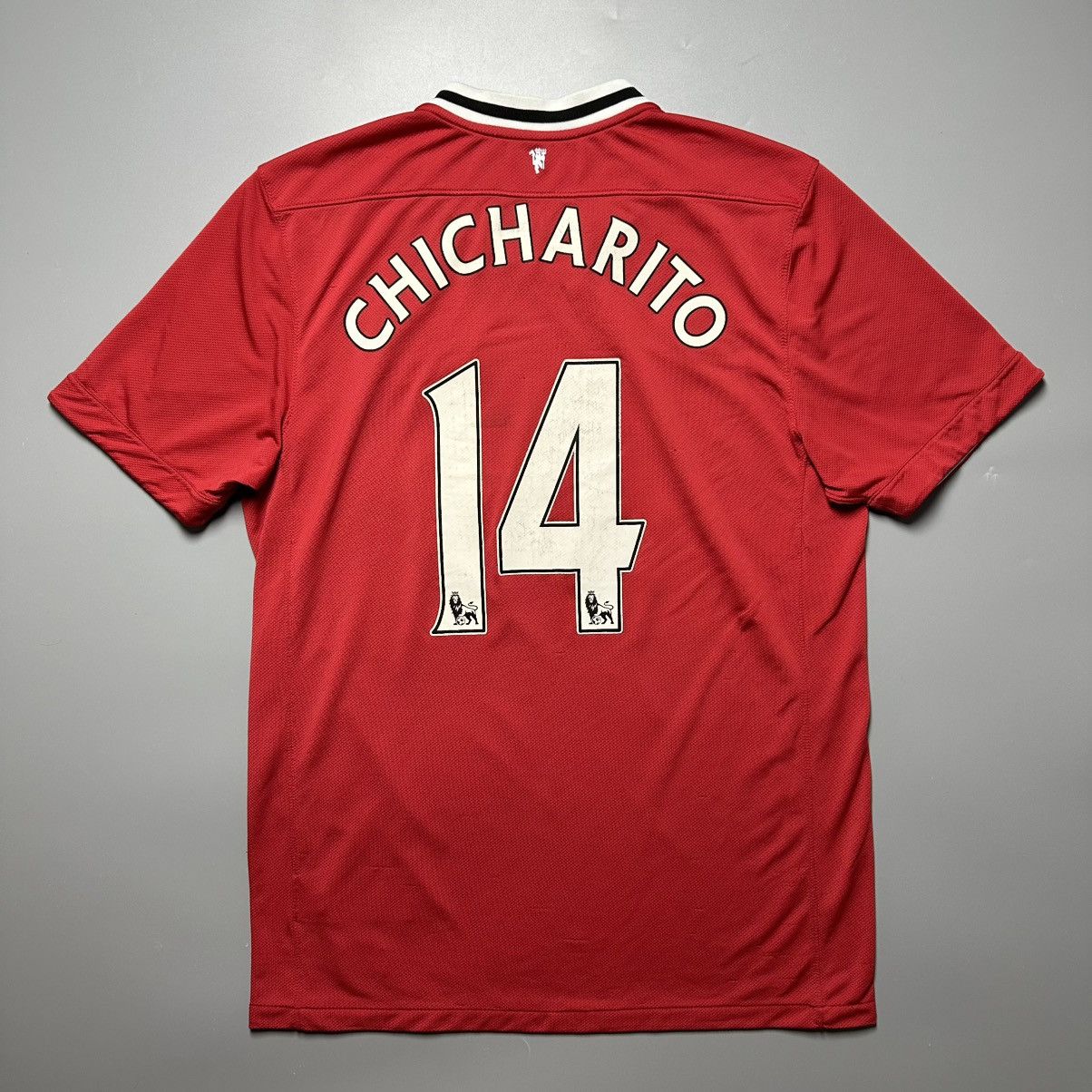 MAN UNITED NIKE 2011/2012 SOCCER HOME JERSEY #14 CHICHARITO