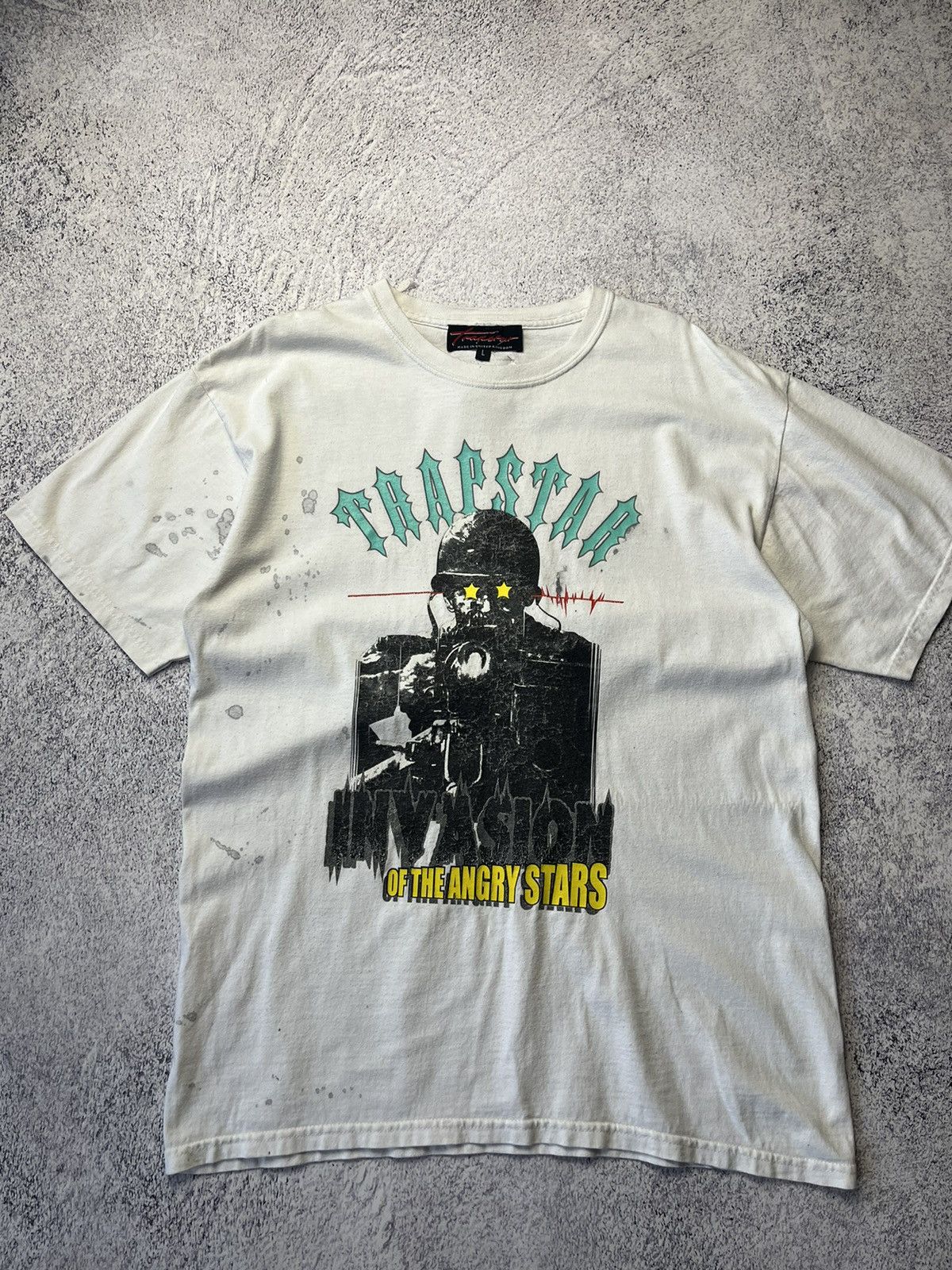 Trapstar London Men's Trapstar London Drill Big Logo Y2K Designer Tee Size US L / EU 52-54 / 3 - 6 Thumbnail