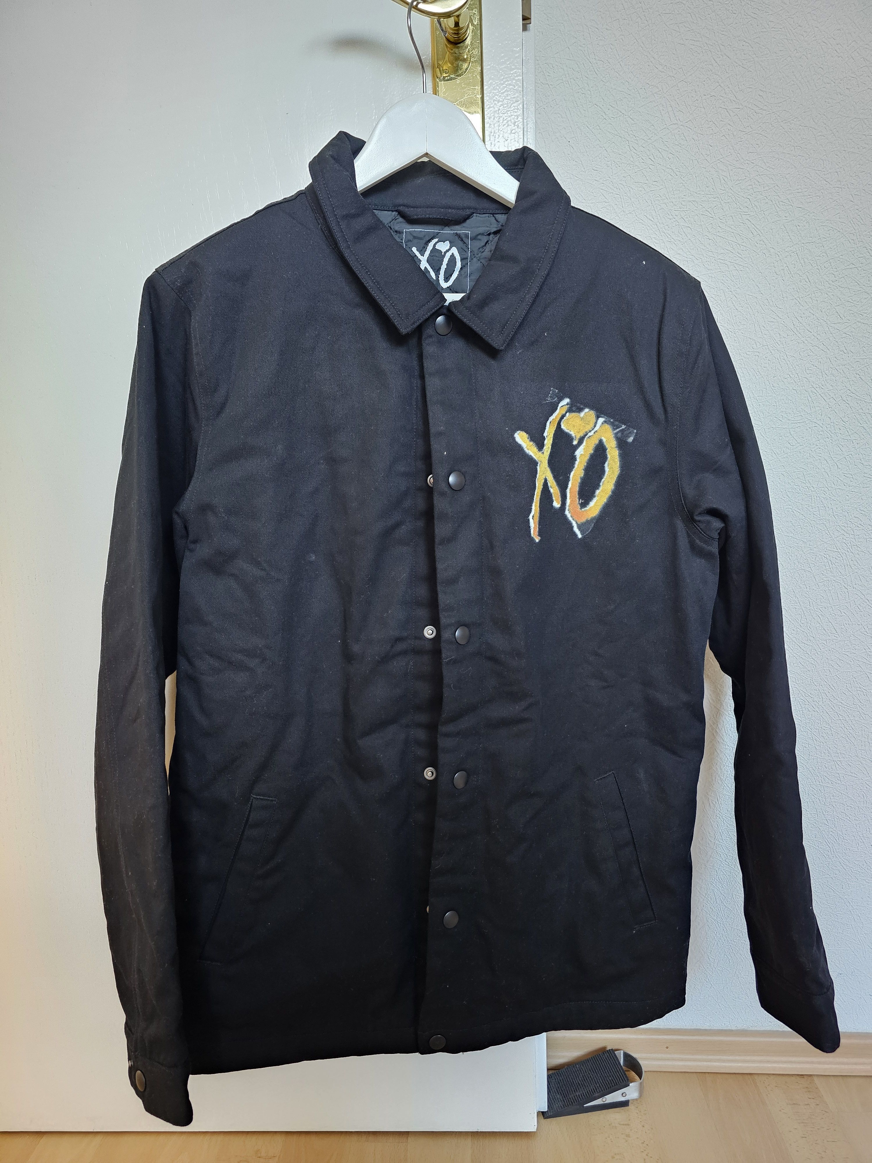 The Weeknd XO BBTM Beauty Behind the Madness Tour Merch Coach outlet Jacket in Camo L