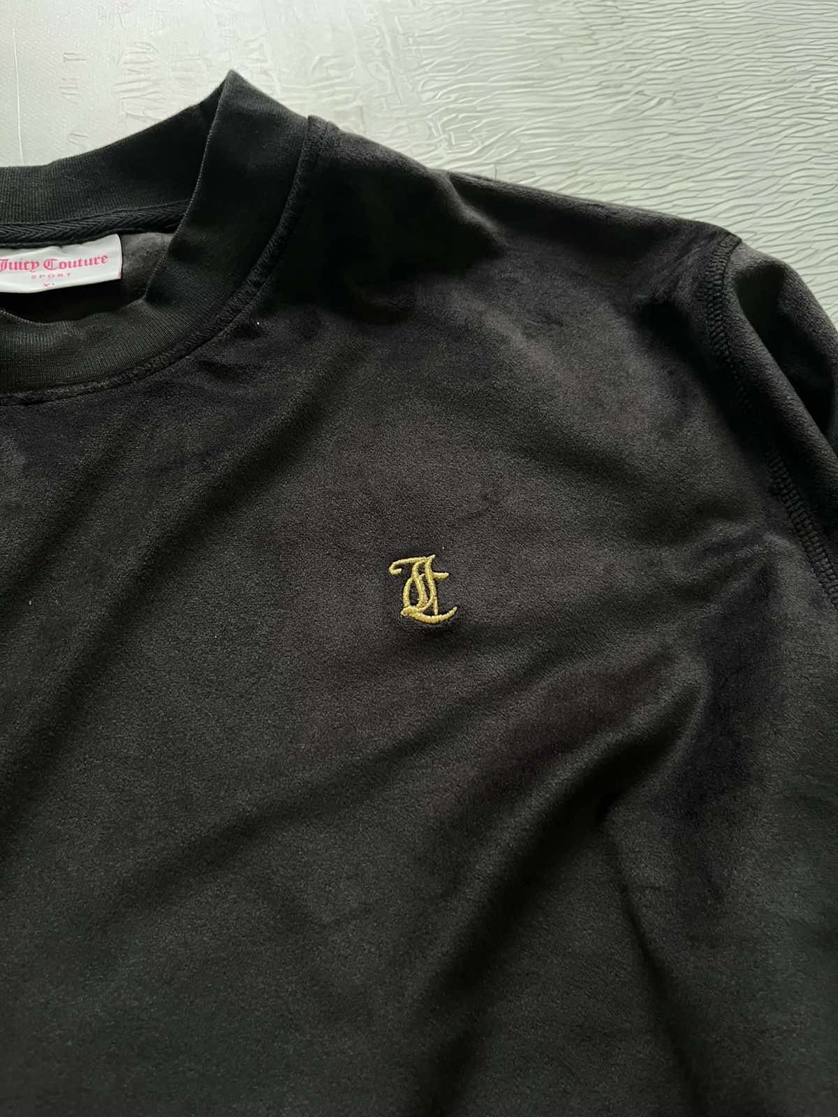 Juicy Couture Juicy Couture Sport Velure Sweatshirt Women Black Size XL / US 12-14 / IT 48-50 - 4 Thumbnail