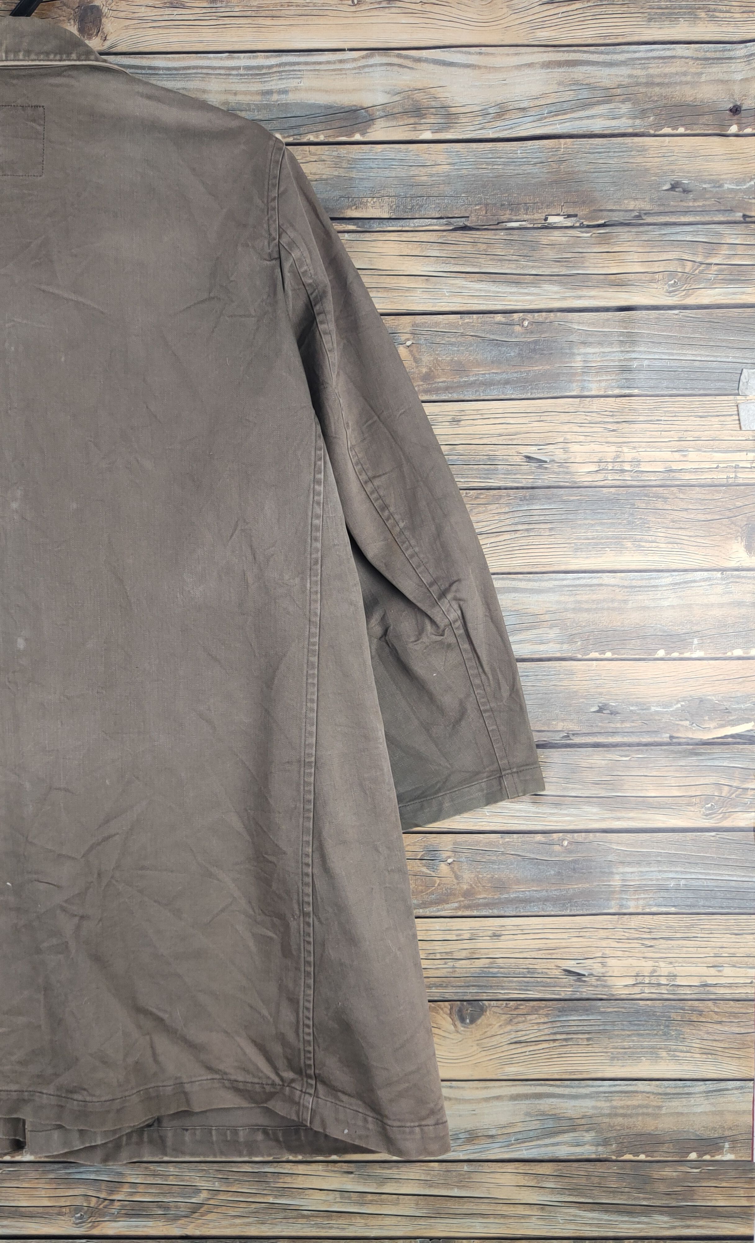 Limi Feu DL Limi Feu Yohji Yamamoto Olive Long Jackets #S2802T Size US S / EU 44-46 / 1 - 9 Thumbnail