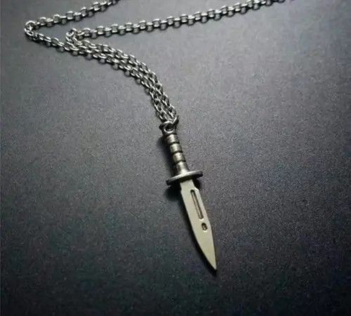 Jewelry Hamaoka x Matsu Gothic Knife Dagger Necklace Size ONE SIZE - 8 Thumbnail