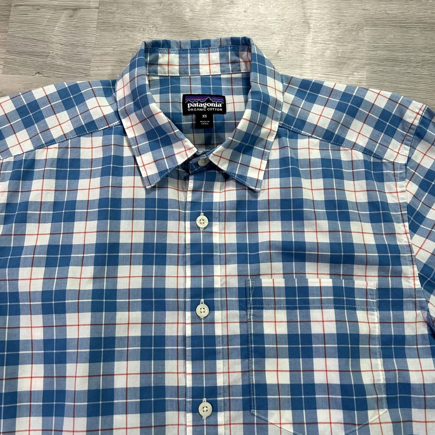 Patagonia Patagonia Shirt Mens XS Blue Plaid Organic Cotton Button Up Long Sleeve Casual Size US XS / EU 42 / 0 - 4 Thumbnail