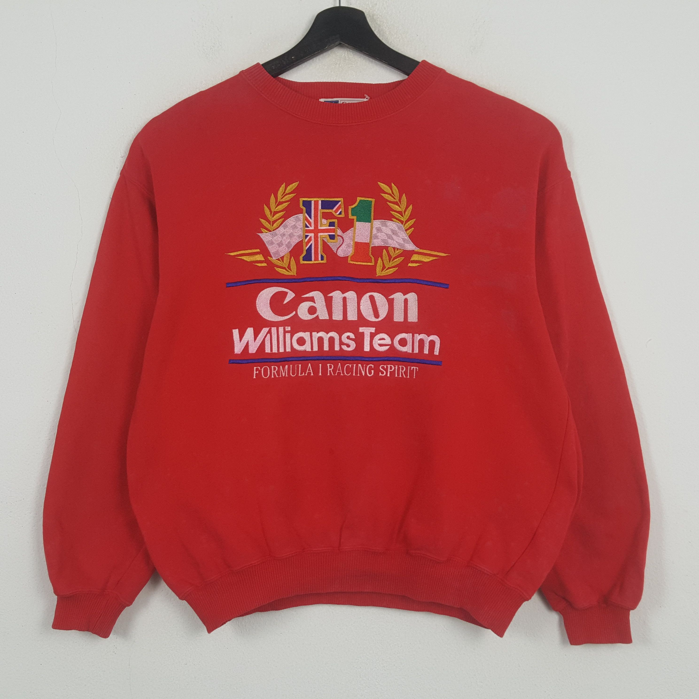 Canon CANON WILLIAMS Formula 1 Racing Spirit Sweatshirt C295N6 Size US M / EU 48-50 / 2 - 1 Thumbnail