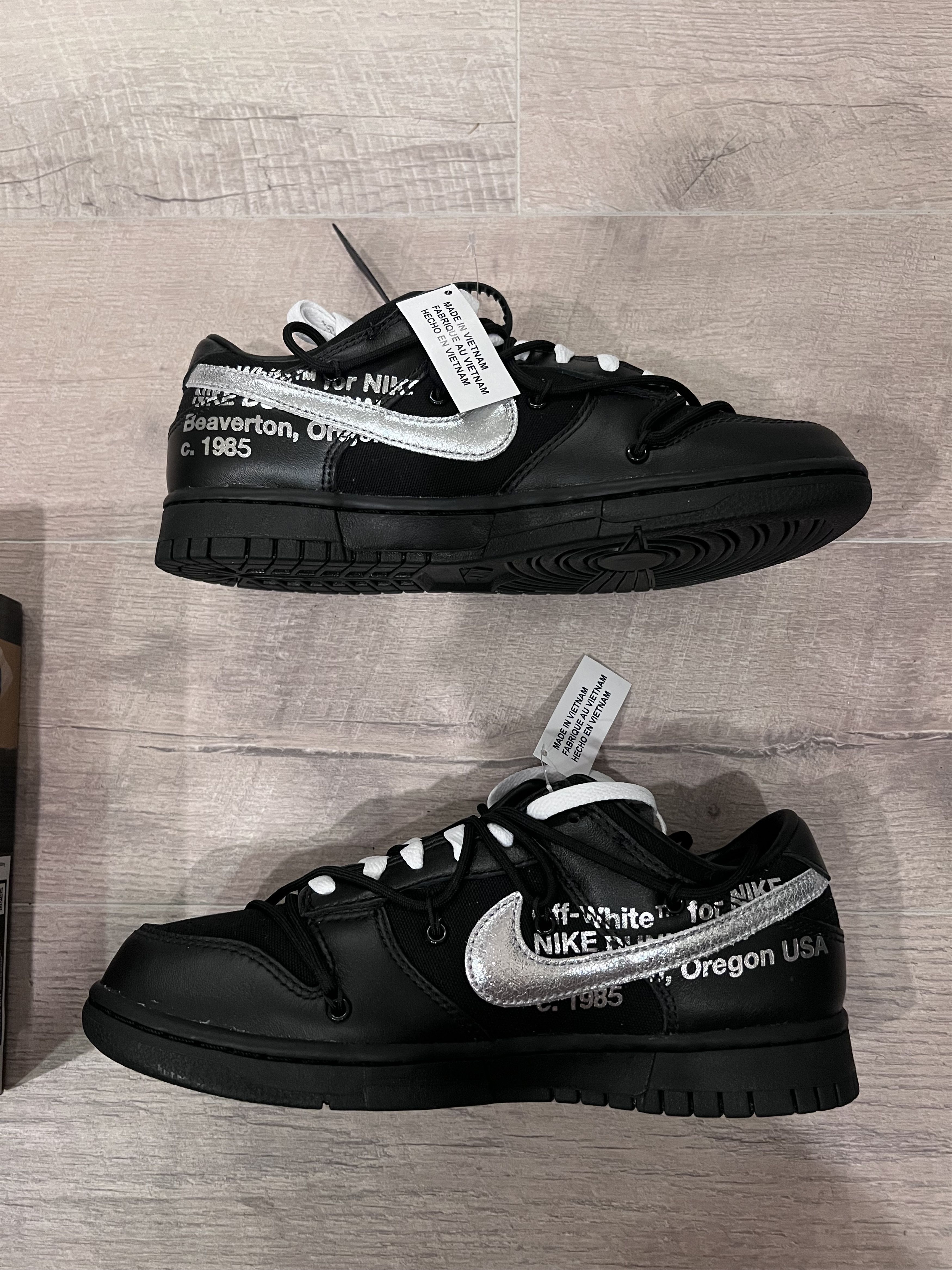 Nike × Off-White Off-White Nike Dunk Low Size US 7.5 / EU 40-41 - 4 Thumbnail