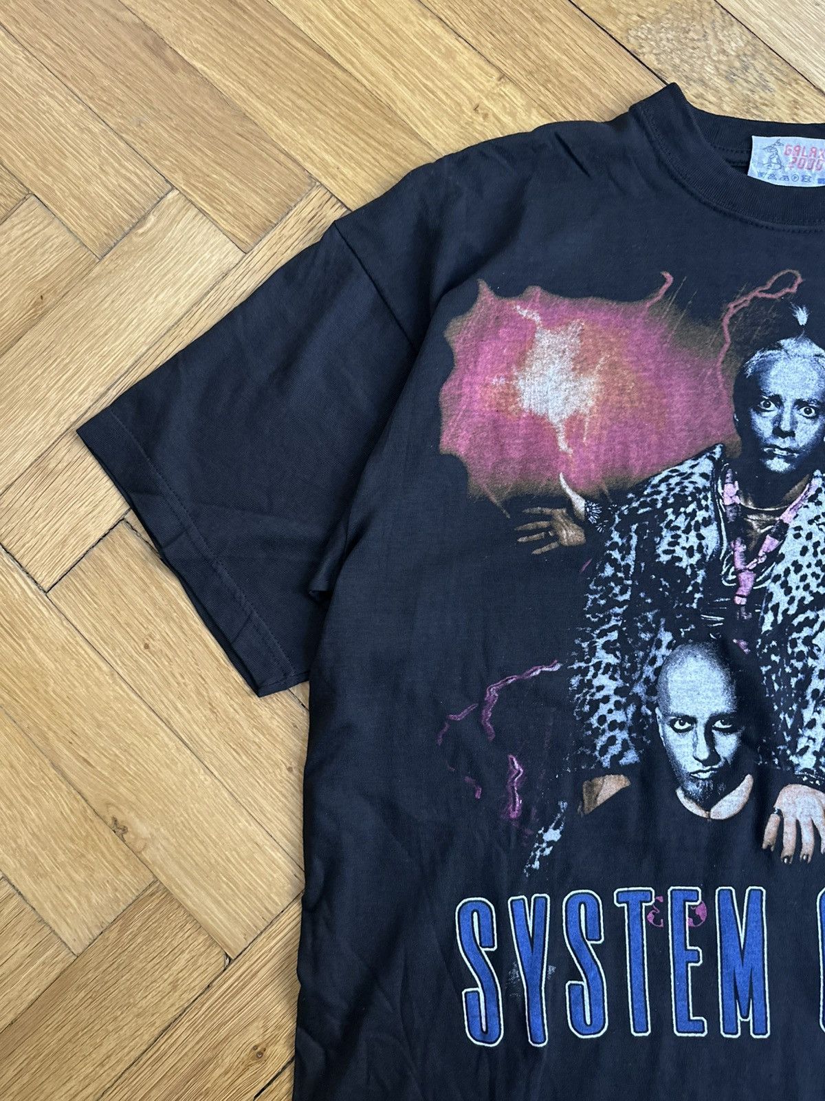 Vintage System of a Down Toxic Twins 2000s Rare Rock Band T- Shirt Size US L / EU 52-54 / 3 - 4 Thumbnail