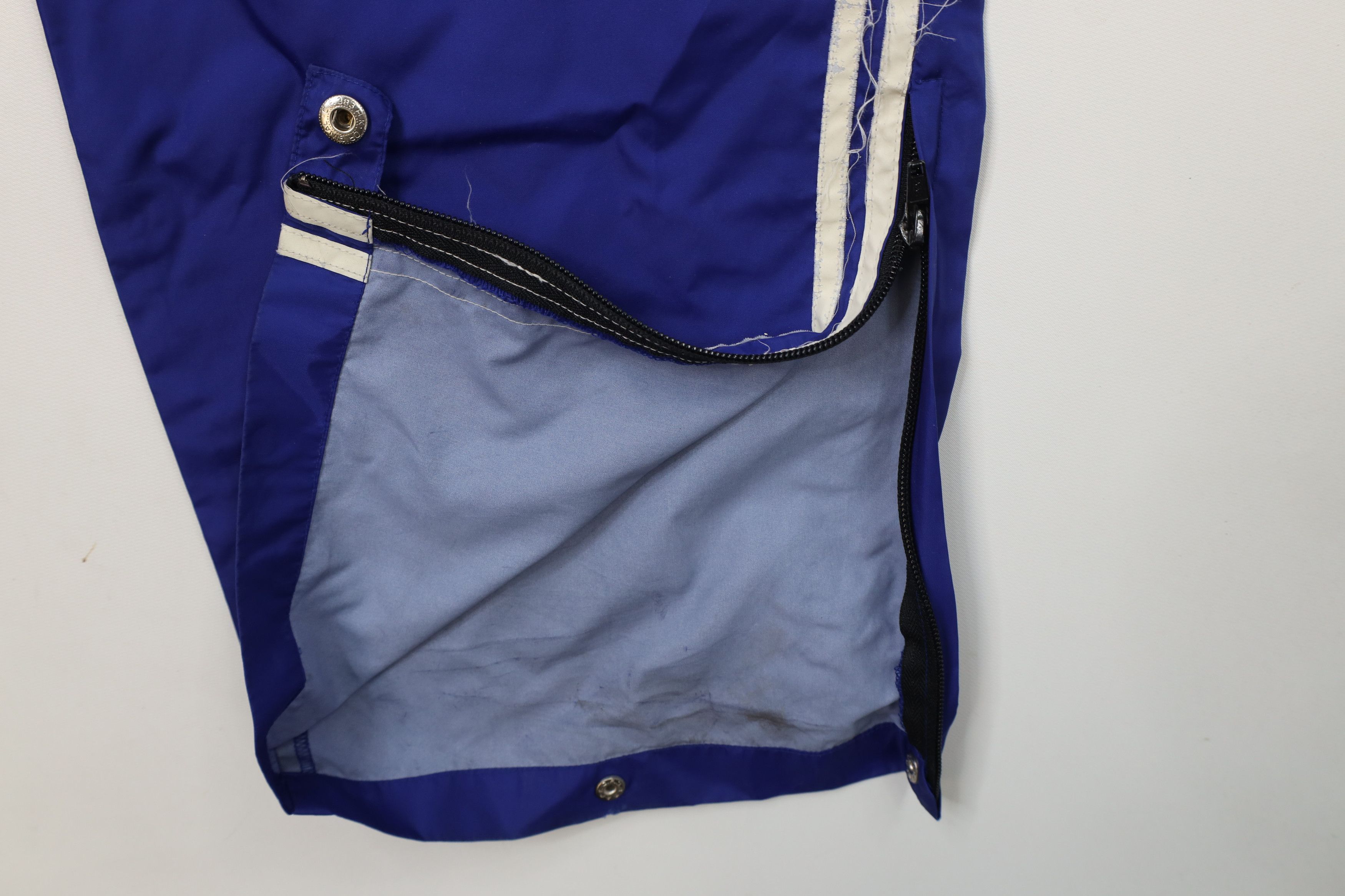 Tommy Hilfiger × Vintage Vintage 90s Tommy Hilfiger Striped Wide Leg Wind Pants Size US 36 / EU 52 - 6 Thumbnail