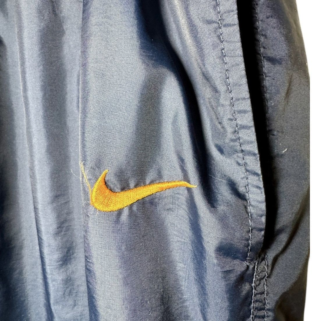 Nike Vintage 90s Nike White Label Navy Blue Track pants Large Size US 36 / EU 52 - 2 Thumbnail