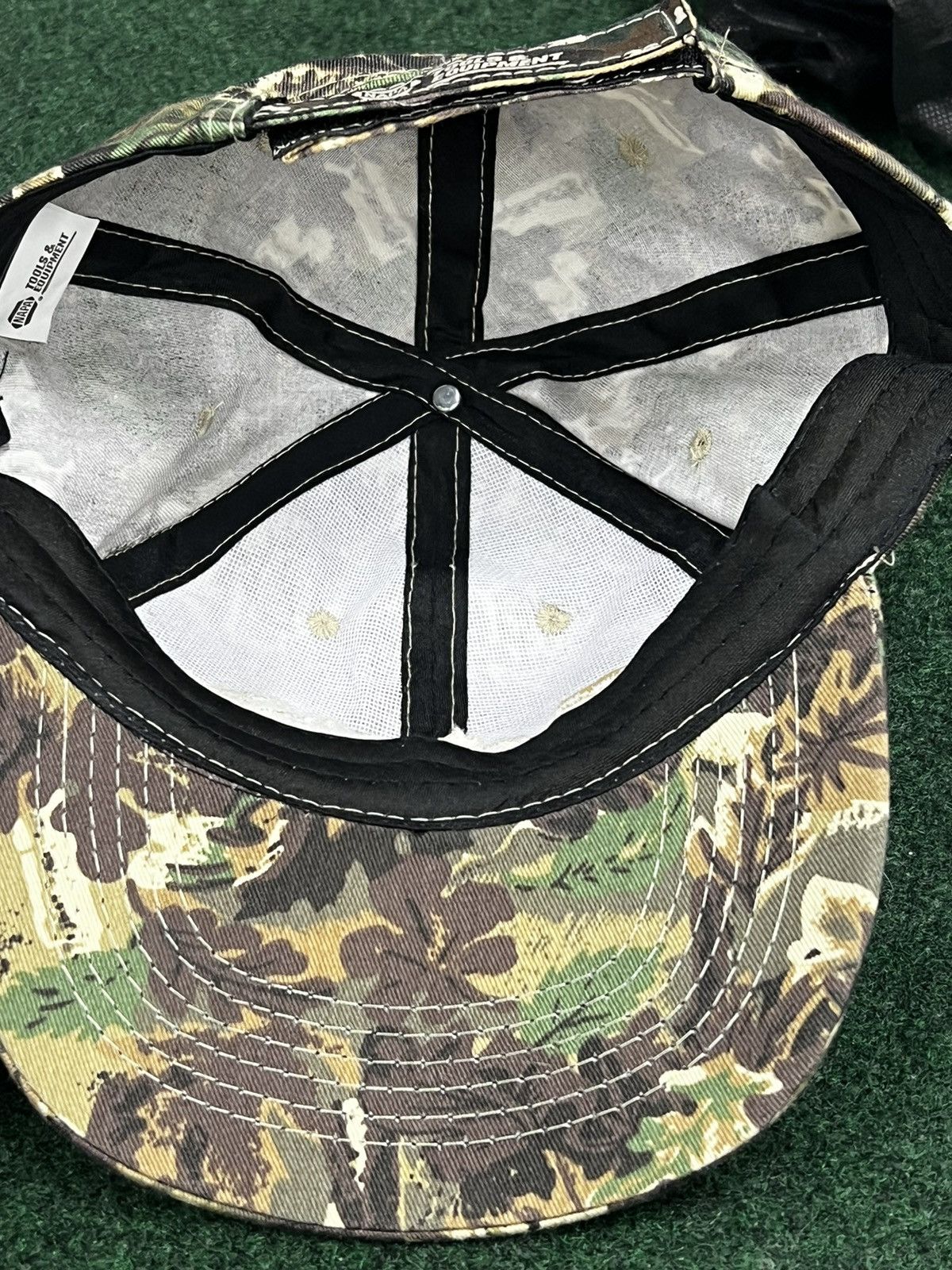 Other 2 Napa Outdoors Camo Strapback Hats Size ONE SIZE - 7 Thumbnail