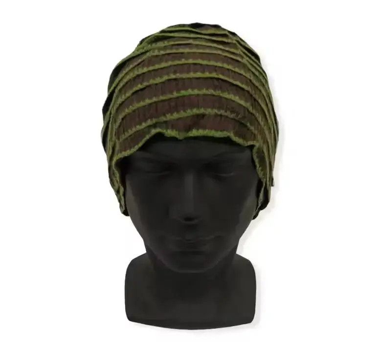 DKNY Vintage DKNY Patchwork Design beanie Size ONE SIZE - 1 Thumbnail