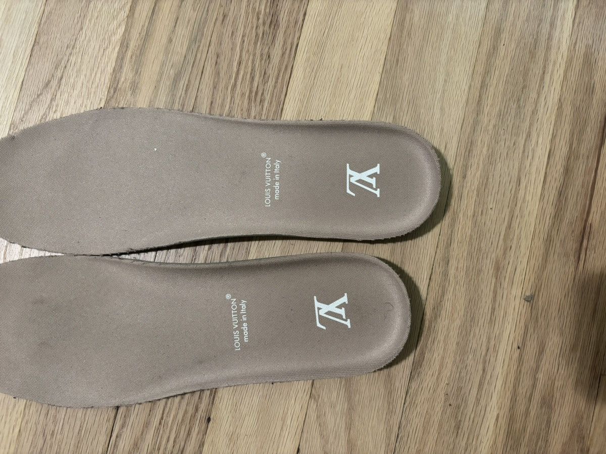 Louis Vuitton brown snakeskin-style embossed leather Size US 9.5 / EU 42-43 - 9 Thumbnail
