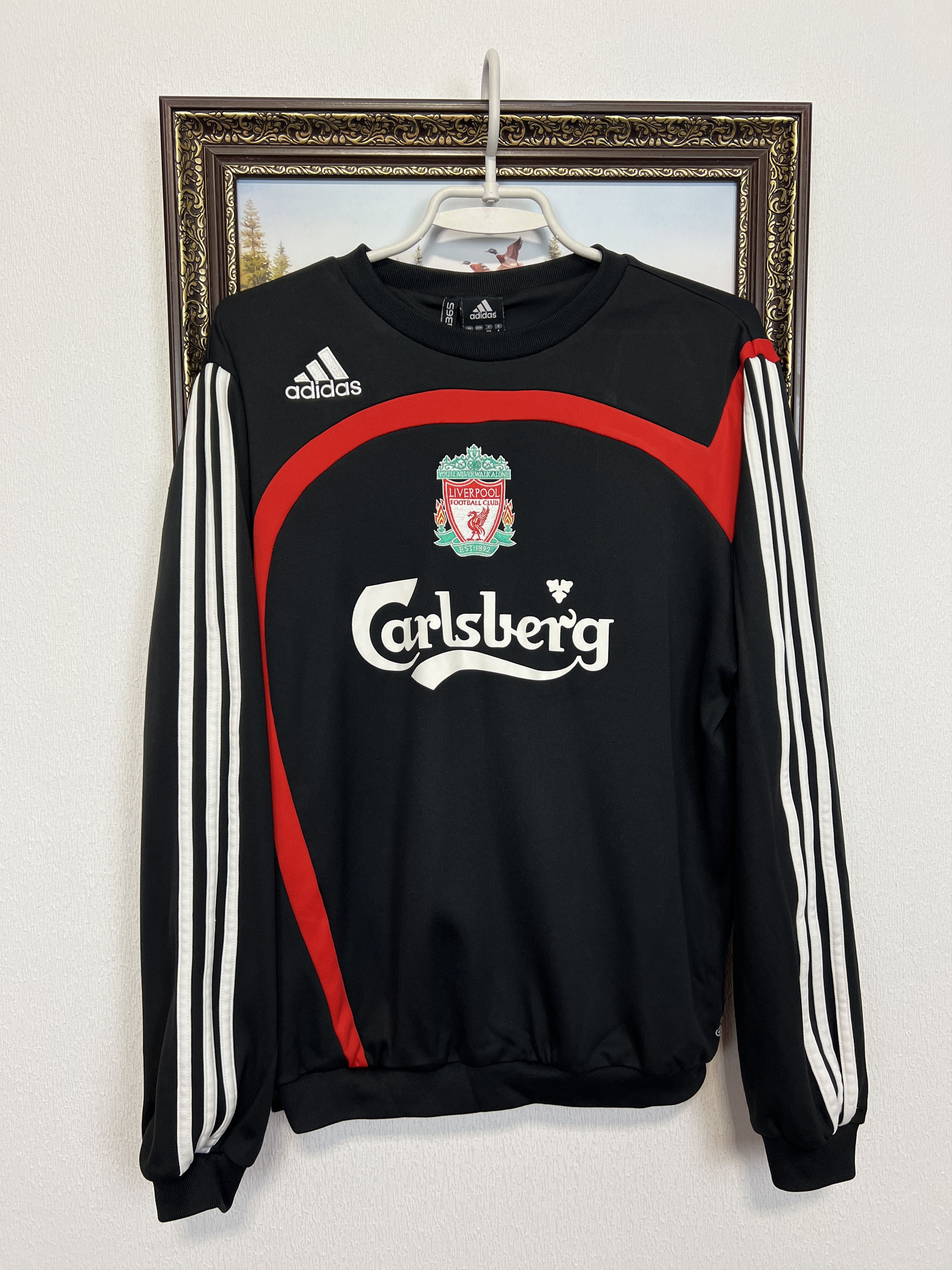 Liverpool Football Sweatshirt Soccer Track Top Crewneck