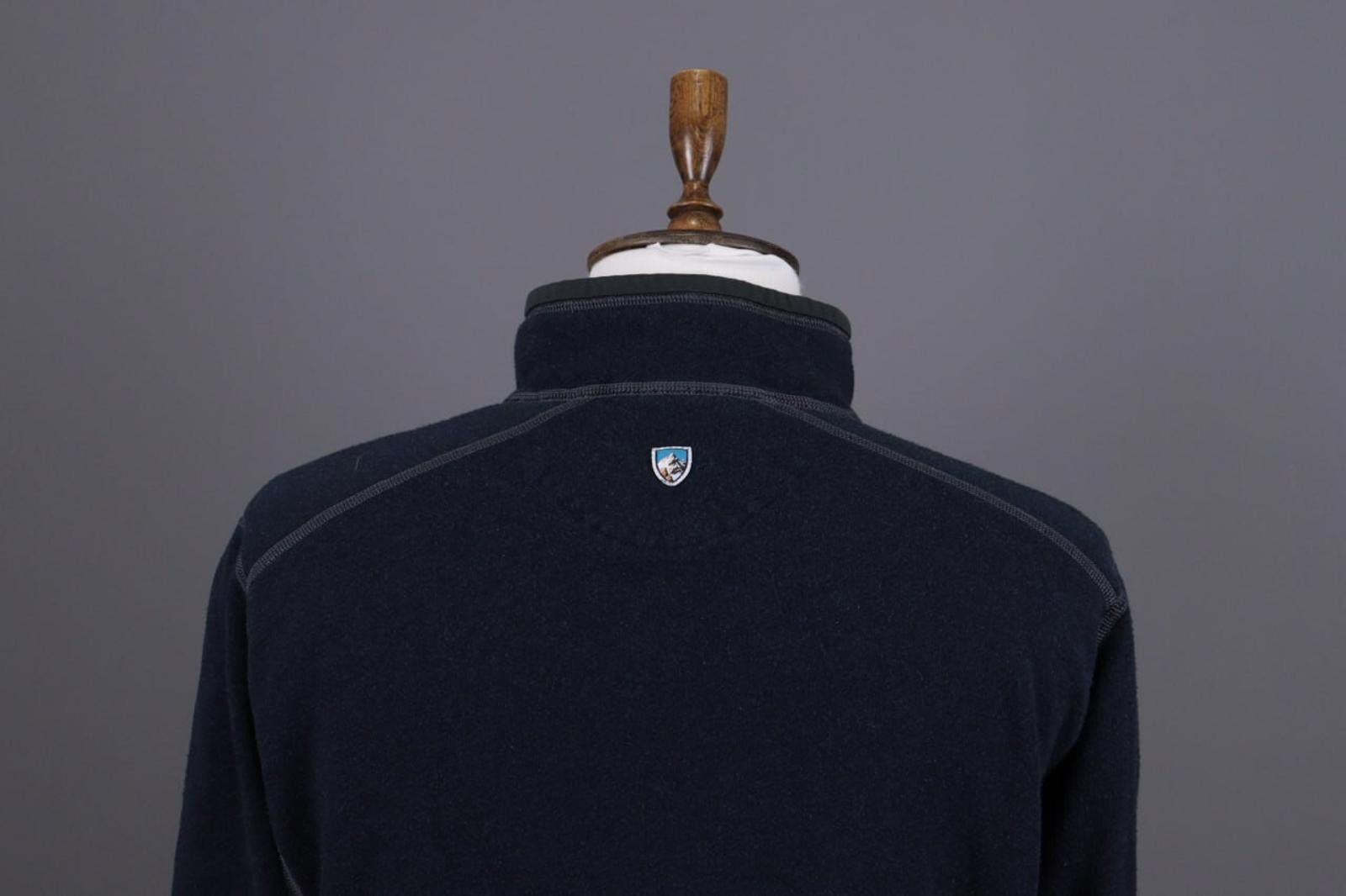 Kuhl Kuhl Vintage Blue 1/4 Zip Collorblock Fleece Jacket Size XL Size US XL / EU 56 / 4 - 11 Thumbnail
