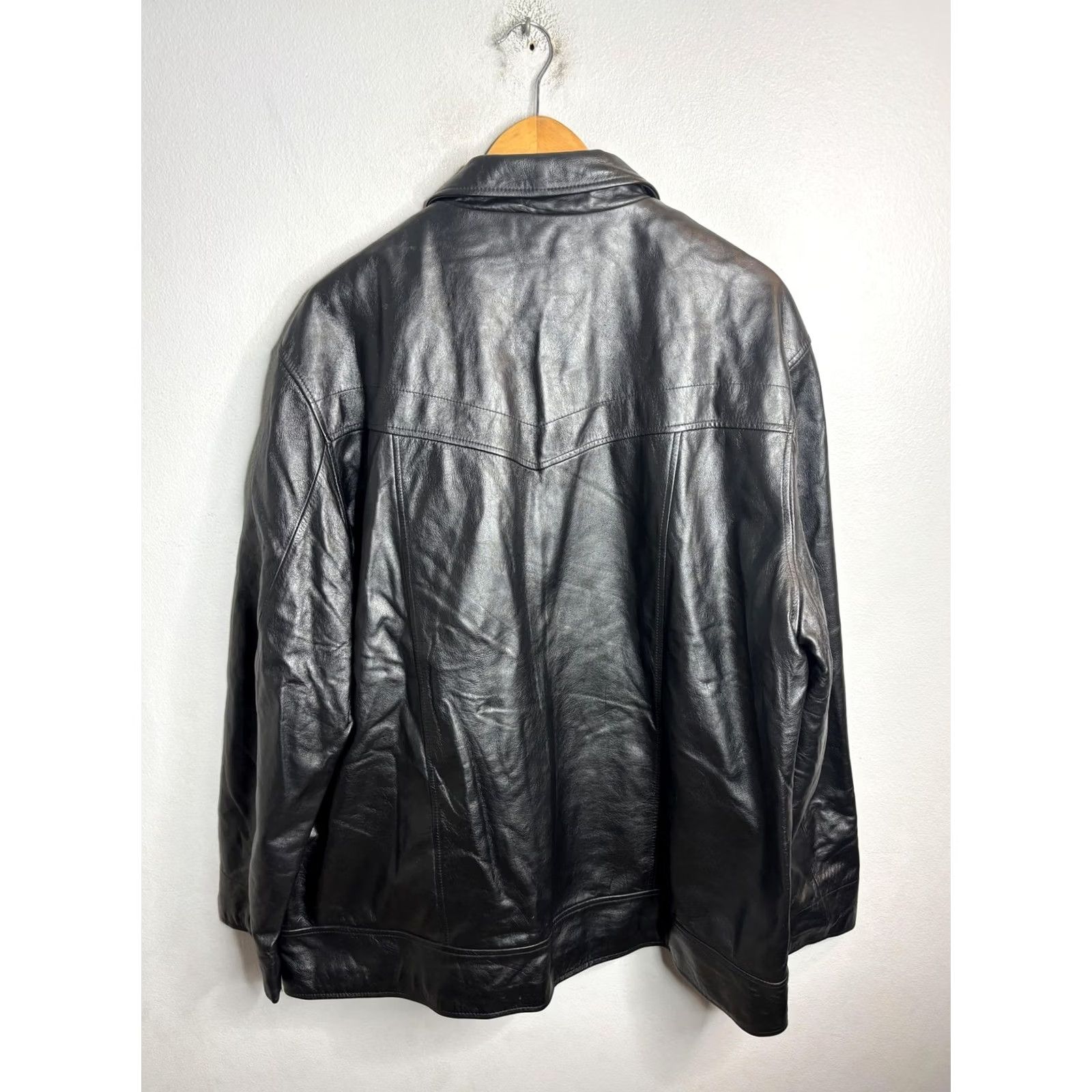 Vintage VINTAGE Wilsons Leather Jacket Womens 1X Black M. Julian Thinsulate Gloves Bomber Jacket 90s Mens Big & Tall Black Gloves Size XL / US 12-14 / IT 48-50 - 7 Thumbnail