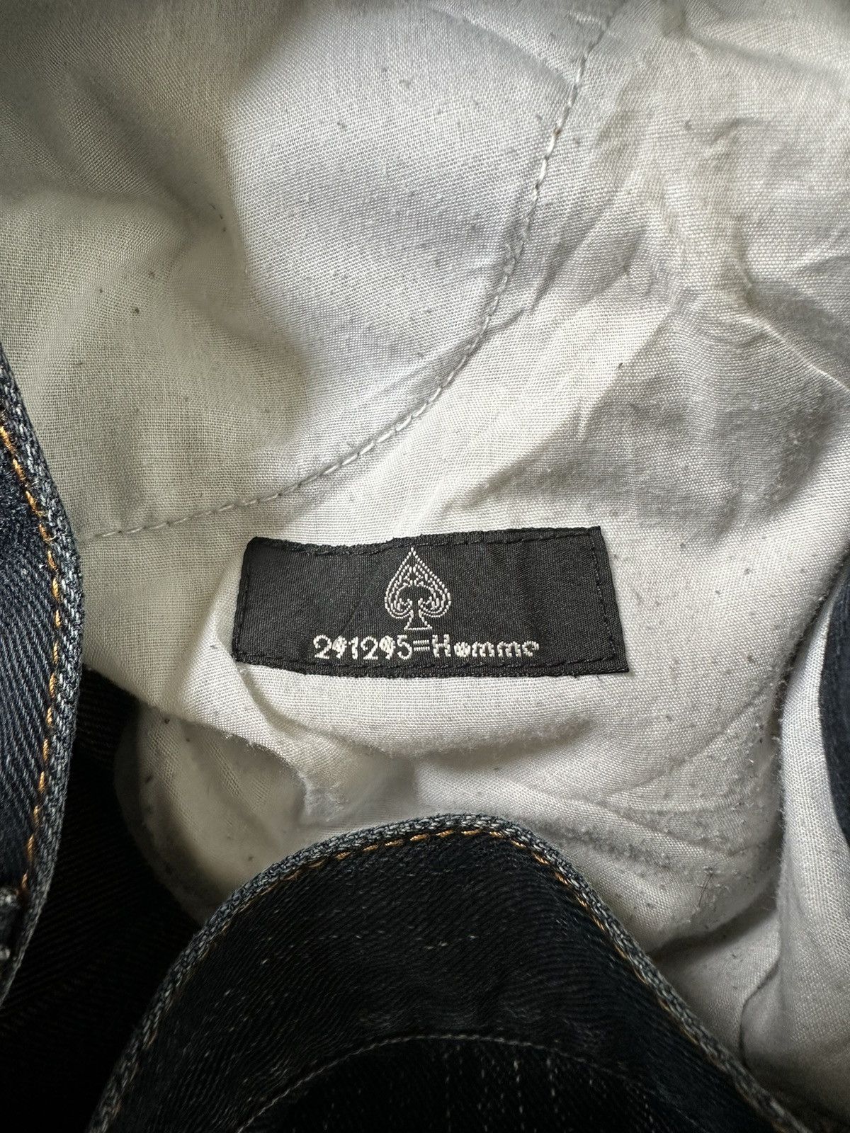 291295=Homme AW2007 291295 homme hybrid denim Size US 35 - 15 Thumbnail