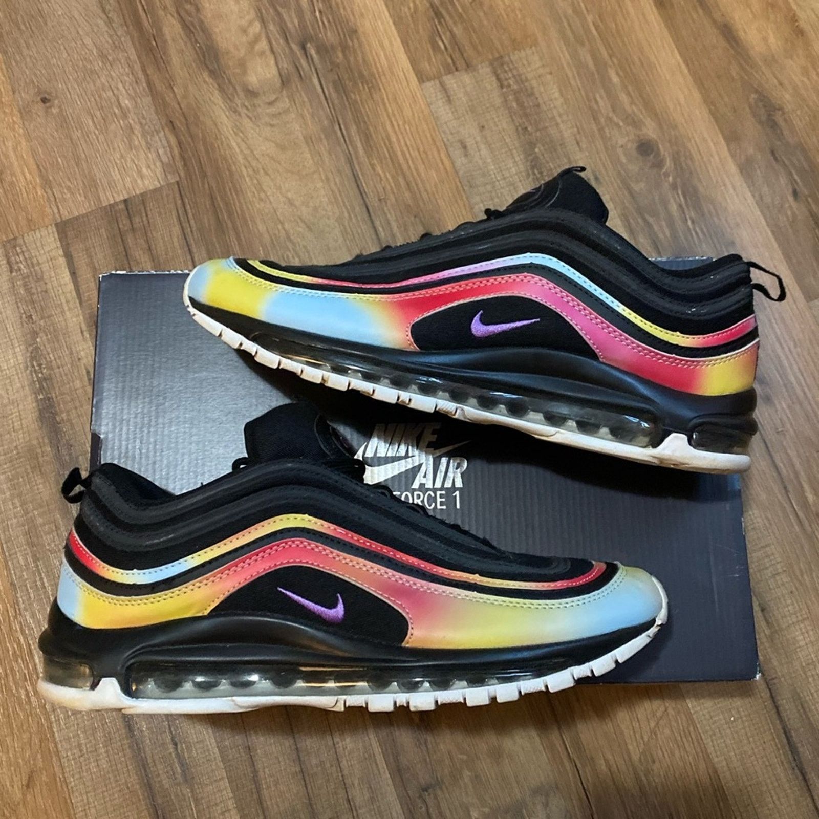 Nike Nike Air Max 97 Tie Dye Size US 10 / EU 43 - 1 Thumbnail