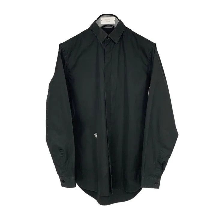Dior Dior Long Sleeve Shirt for Men in Black 0079 Size US M / EU 48-50 / 2 - 1 Thumbnail