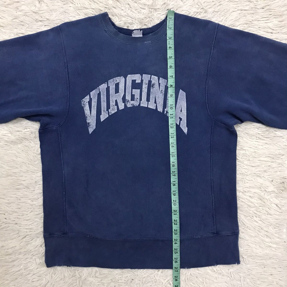 Vintage VINTAGE DISTRESSED VIRGINIA CREWNECK SWEATSHIRT Size US S / EU 44-46 / 1 - 17 Thumbnail