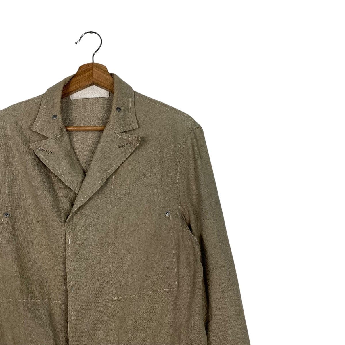 Japanese Brand VIOLET BUFFALO WALLOWS Hidden Button Casual Jacket #1844-C80 Size US L / EU 52-54 / 3 - 5 Thumbnail