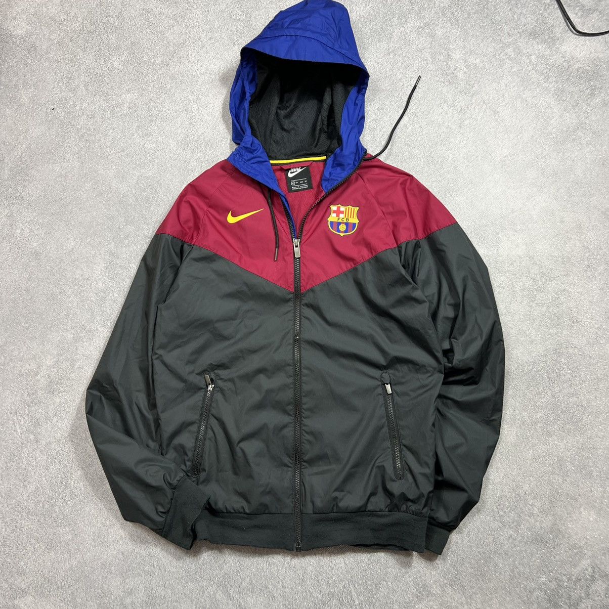 Other 💙❤️Vintage Nike Barcelona Nylon Training Jacket Hype Size US S / EU 44-46 / 1 - 2 Thumbnail