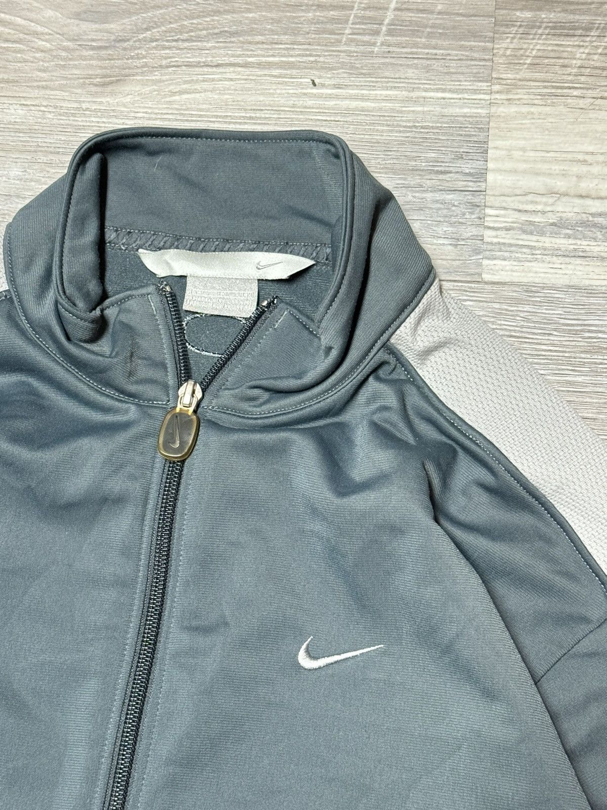 Nike × Vintage Y2K cool grey Nike zip up Size US M / EU 48-50 / 2 - 2 Thumbnail
