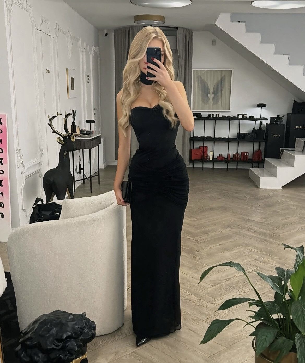 Mirror Palais Mirror Palais Starlite Dress Granite XS Size XS / US 0-2 / IT 36-38 - 1 Thumbnail