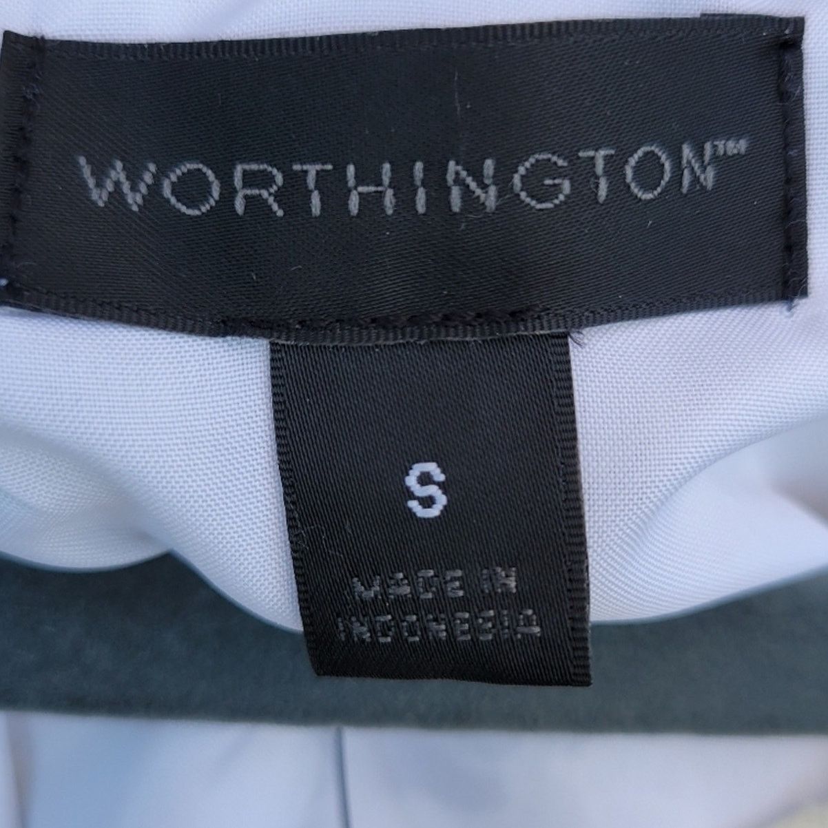 Worthington New Worthington Womens Small Floral Zip Sleeveless Blouse Size S / US 4 / IT 40 - 4 Thumbnail