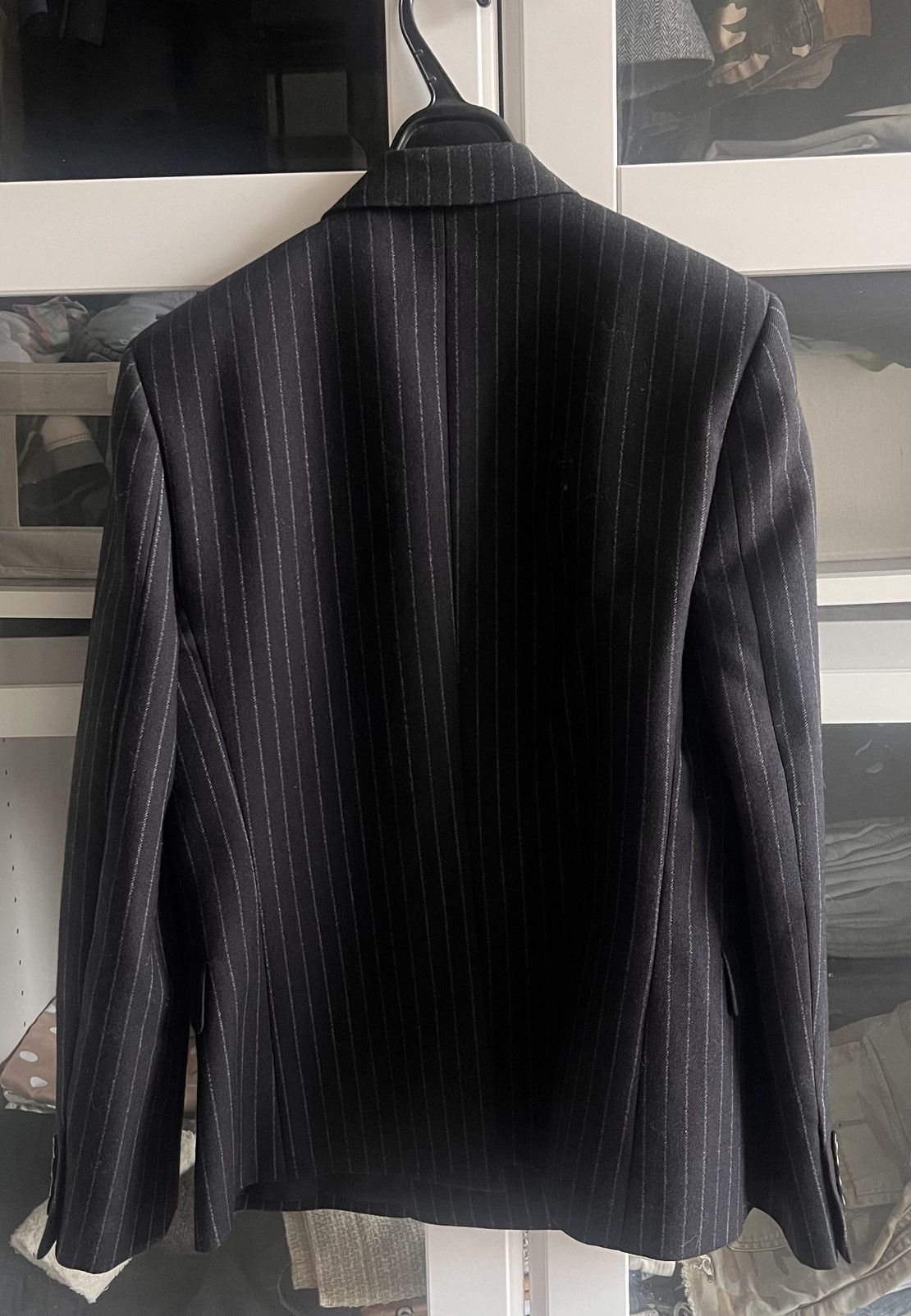 Saint Laurent Paris Saint Laurent wool double breasted blazer with stripes Size US S / EU 44-46 / 1 - 2 Thumbnail